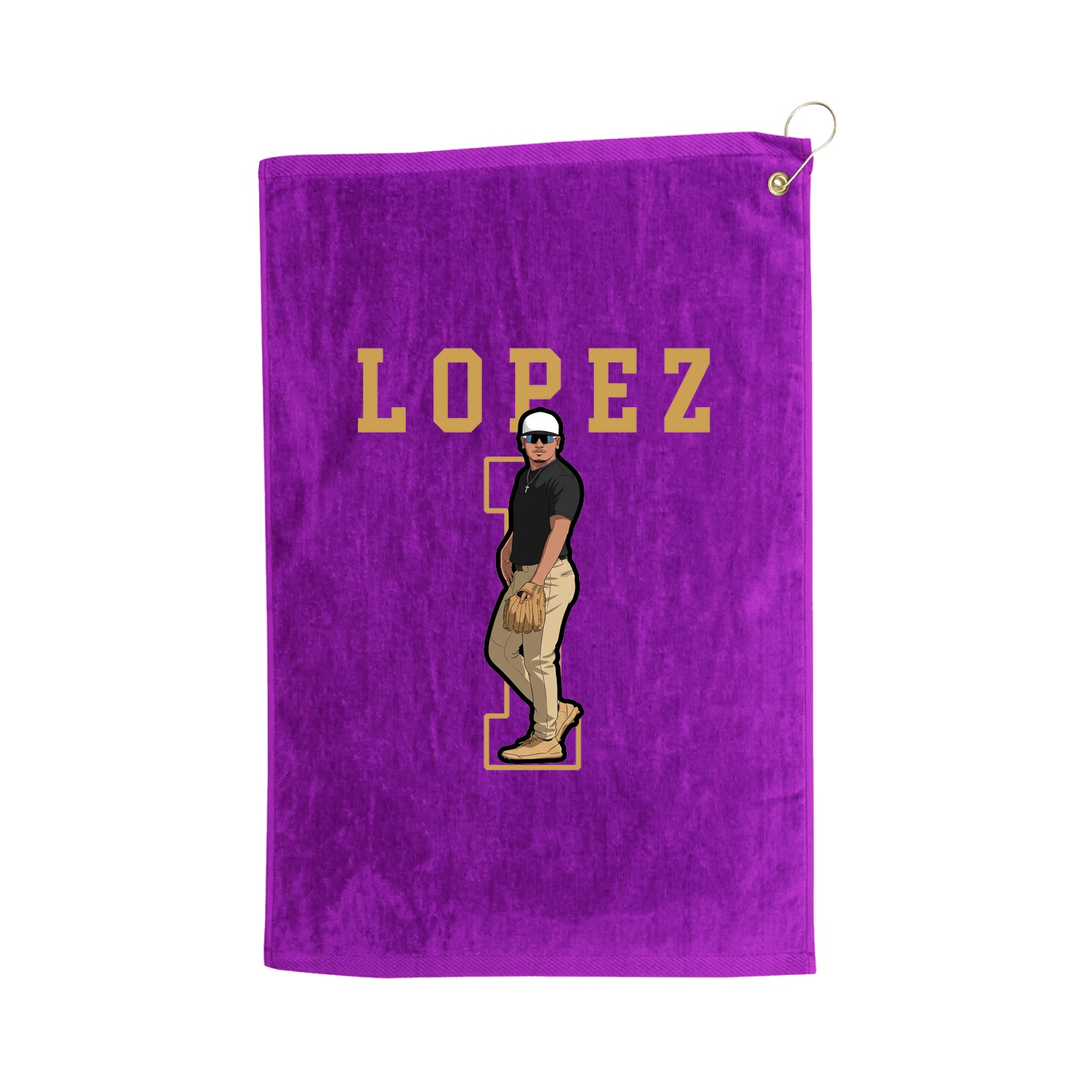 Terry Velour Golf Towel