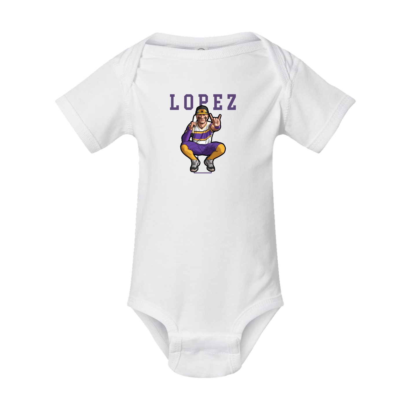 Baby Onesie — Shirsey in White
