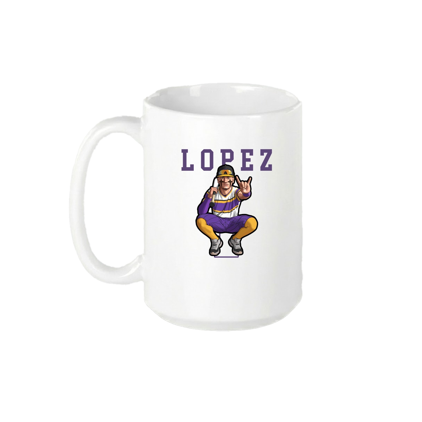 15oz Coffee Mug — Shirsey in White