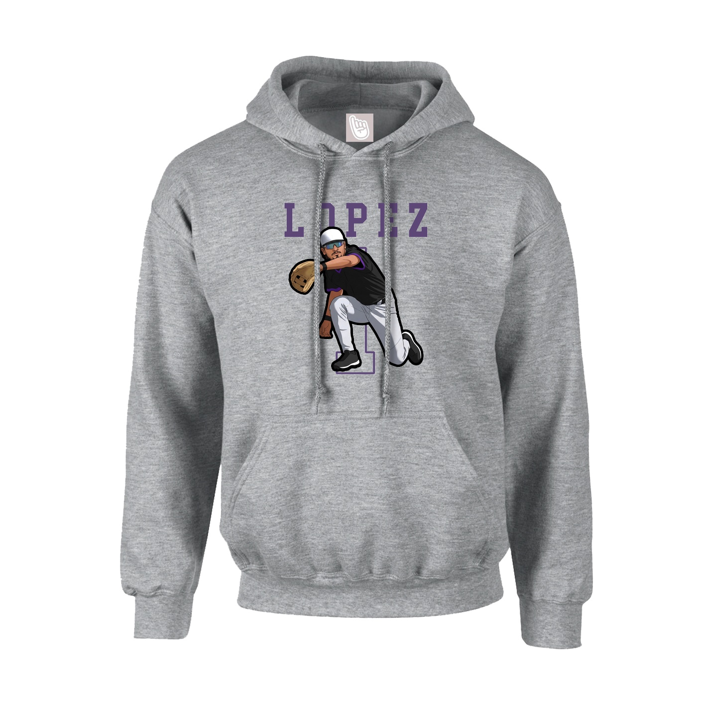 Youth Hoodie — Shirsey in Grey