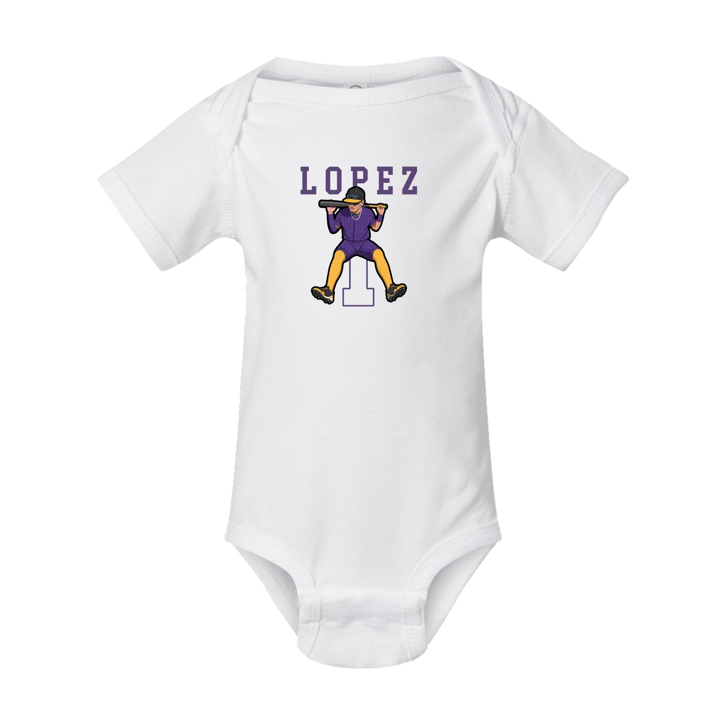 Baby Onesie — Shirsey in White