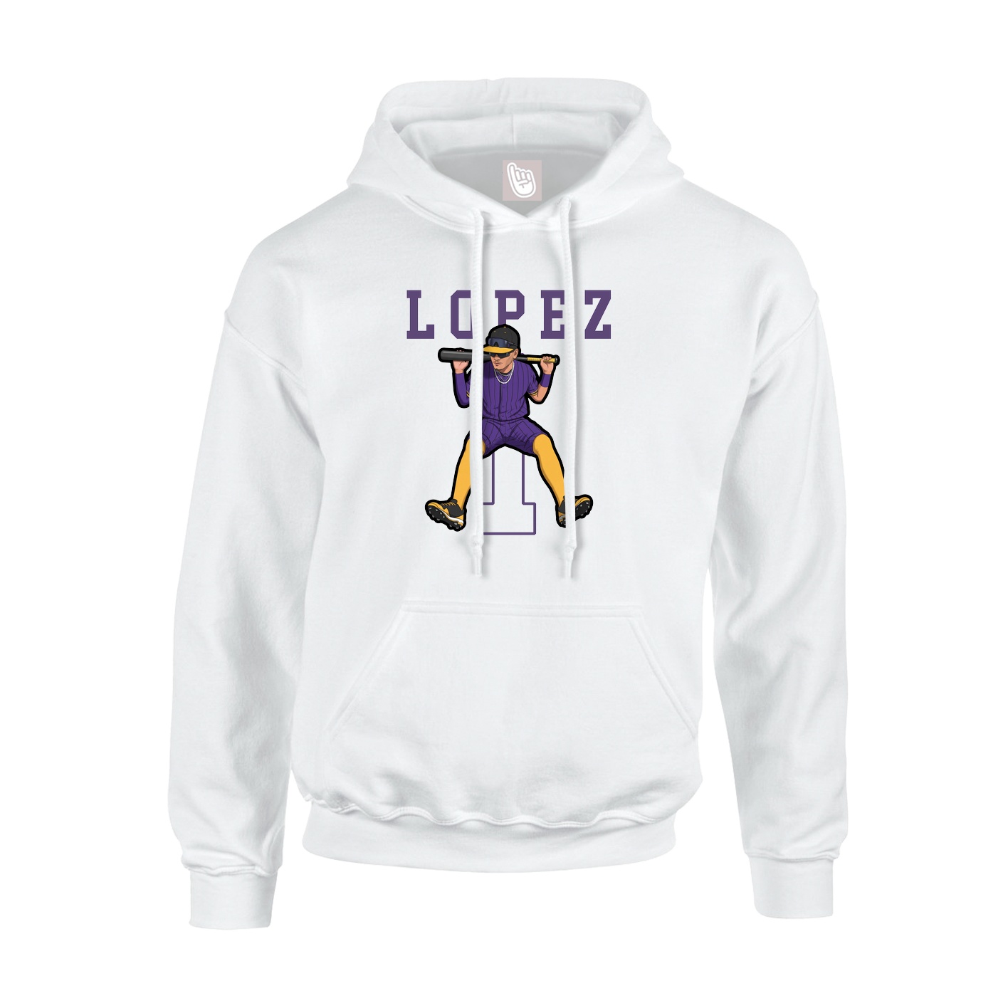 Youth Hoodie — Shirsey in White