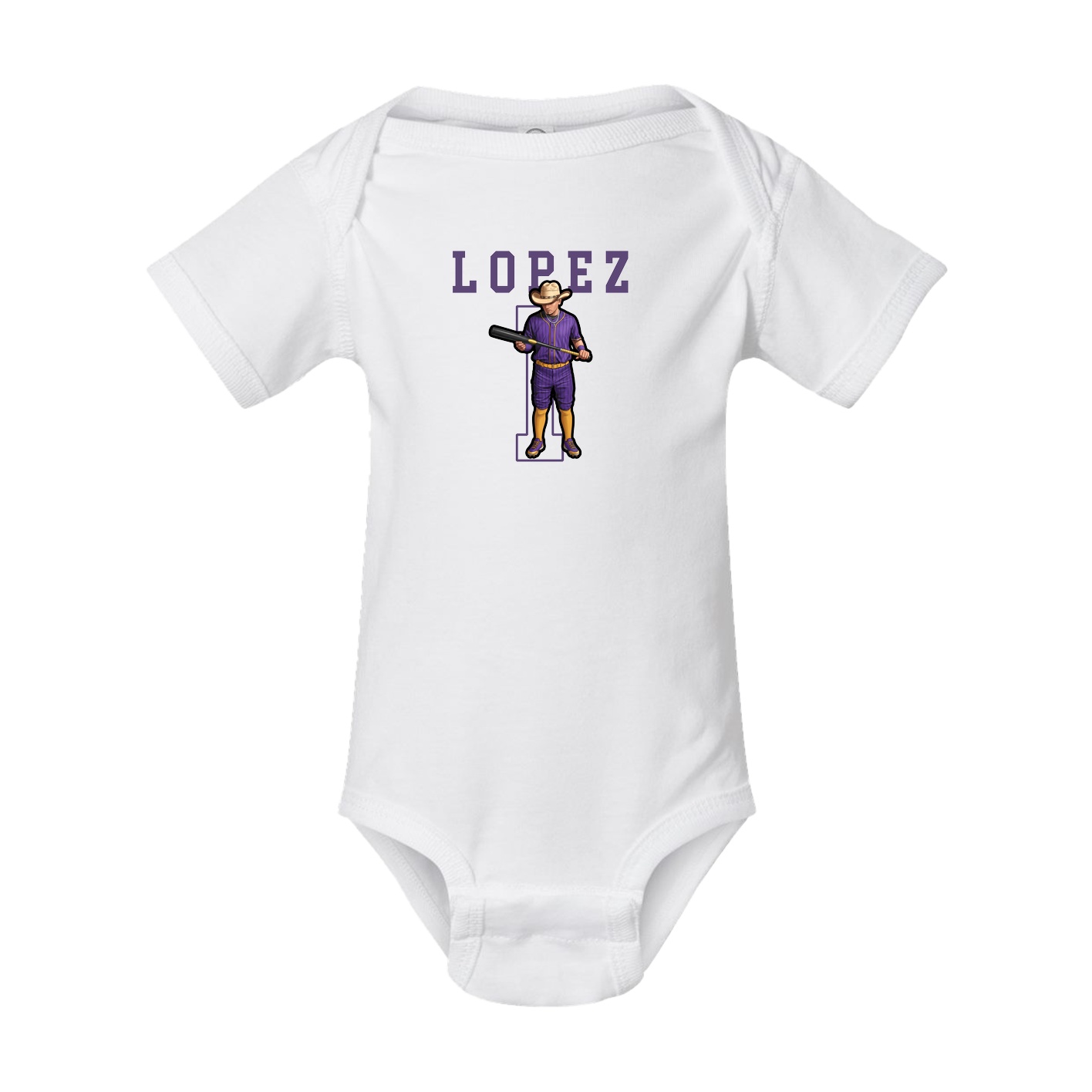 Baby Onesie — Shirsey in White