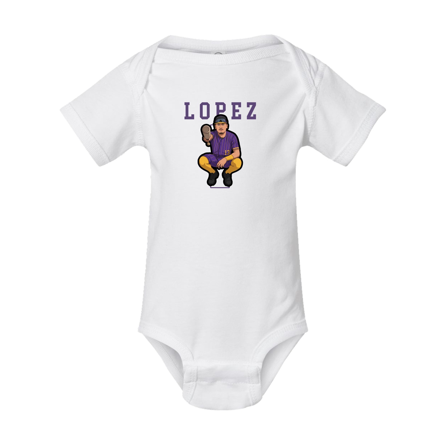Baby Onesie — Shirsey in White
