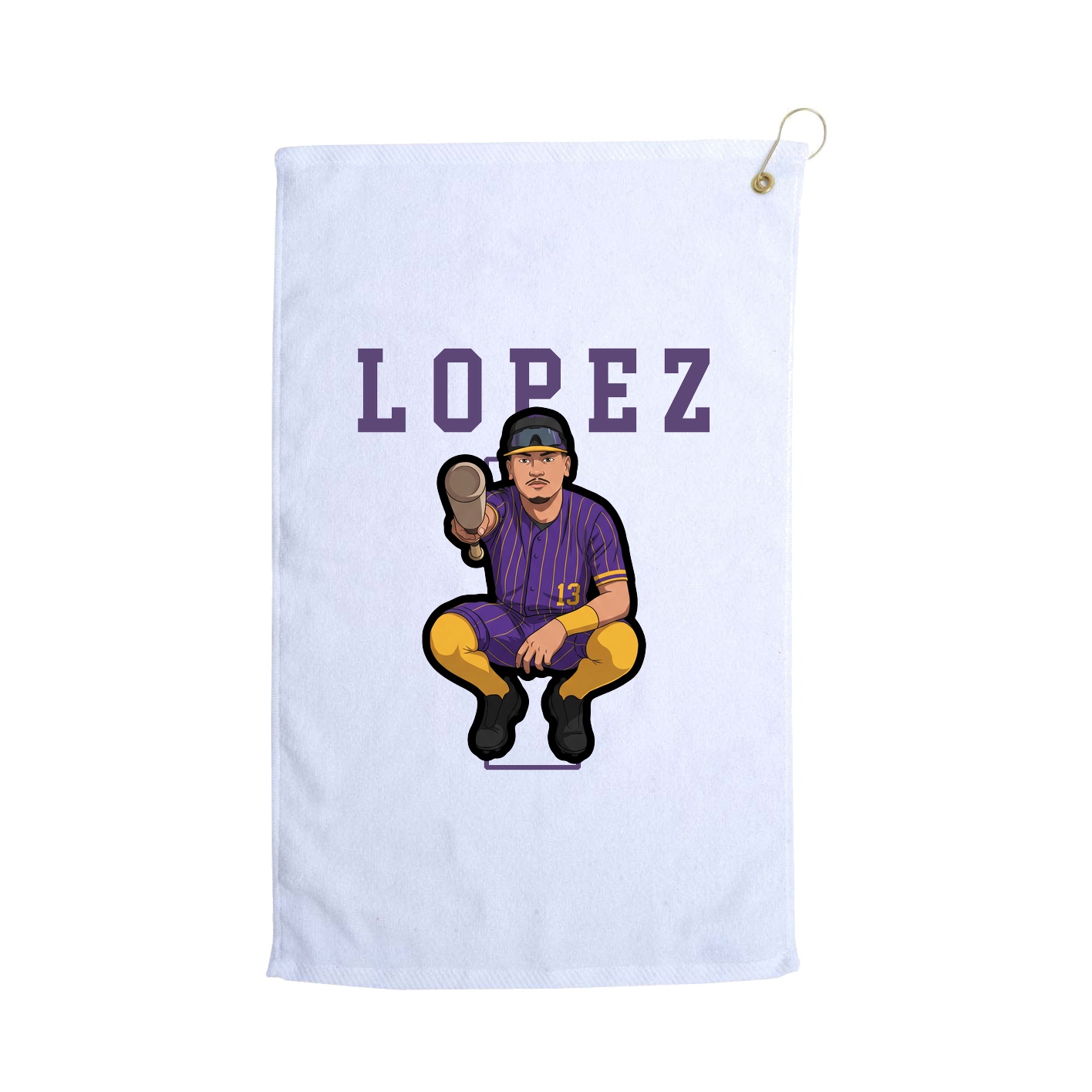 Golf Towel — Shirsey in White