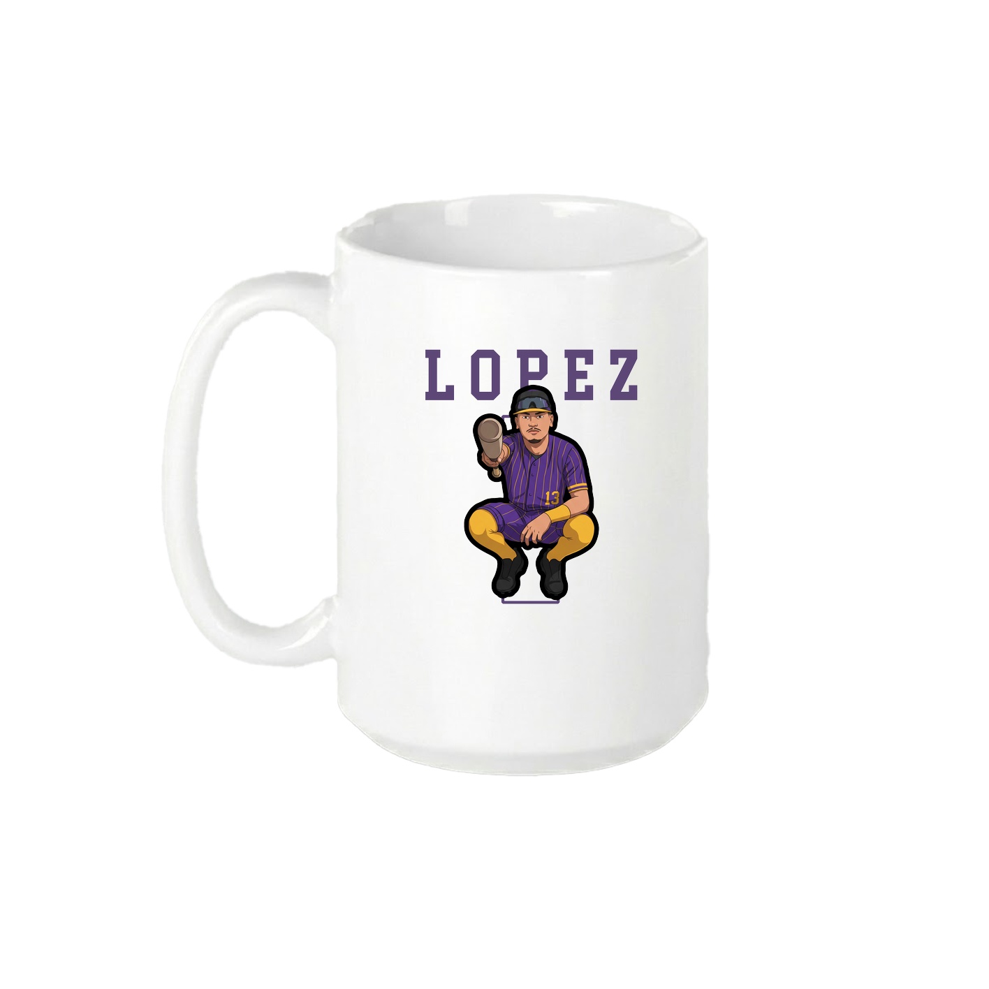 15oz Coffee Mug — Shirsey in White