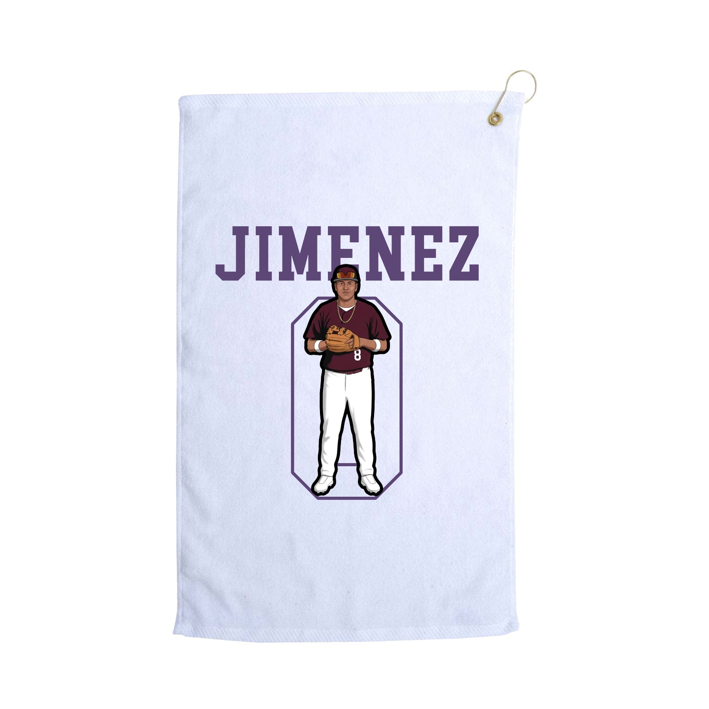 Golf Towel — Shirsey in White