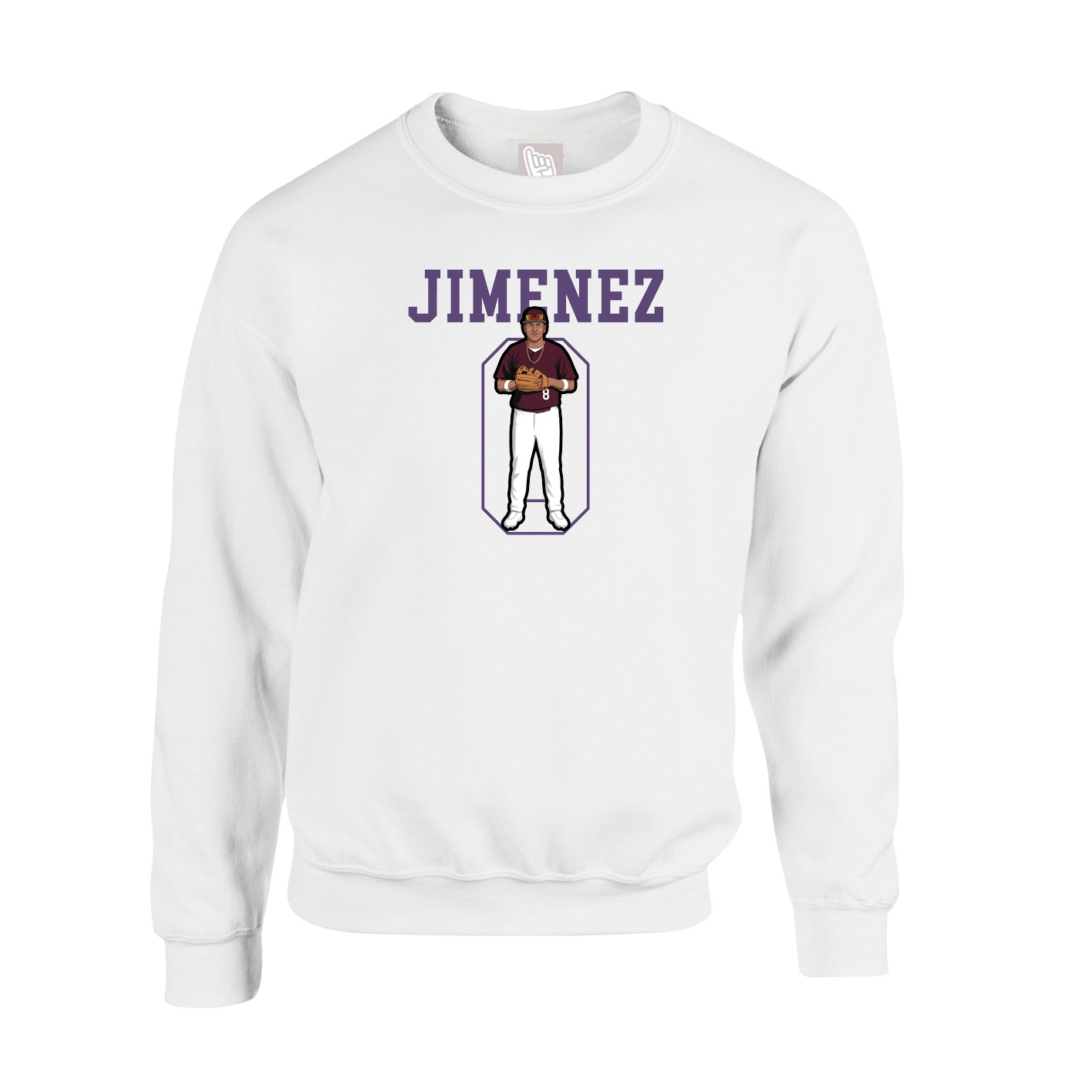 Fleece Crew — Shirsey in White