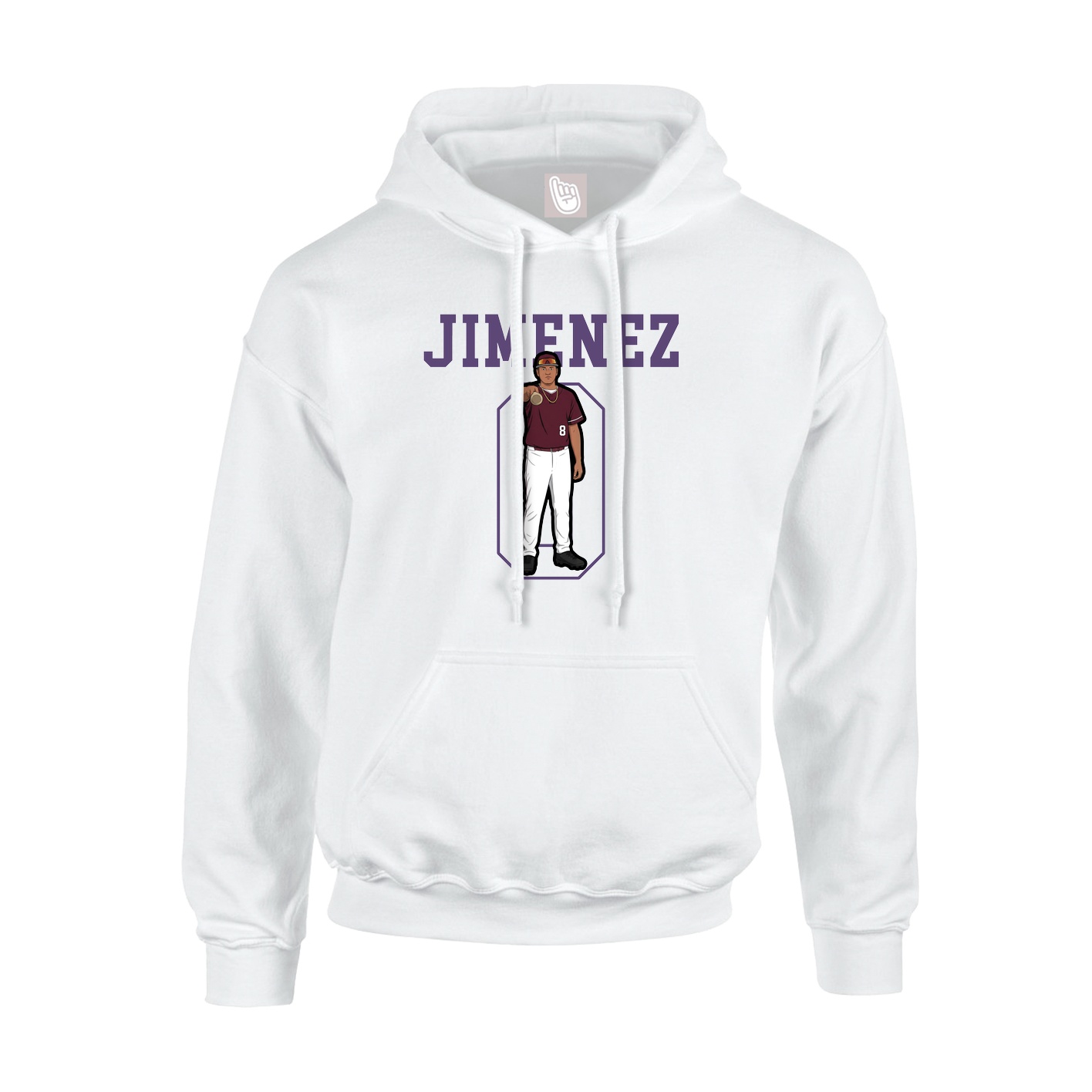 Youth Hoodie — Shirsey in White