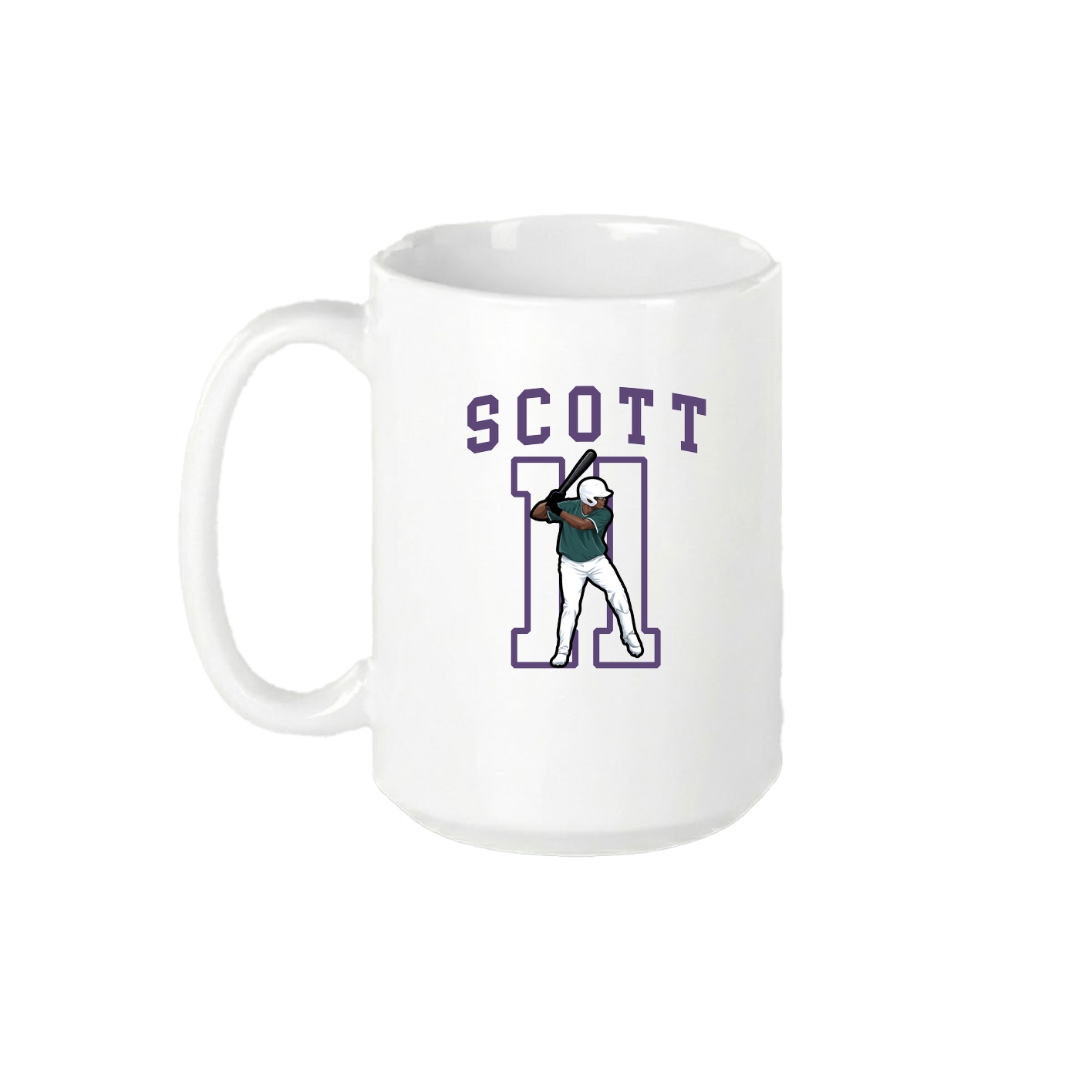 15oz Coffee Mug — Shirsey in White