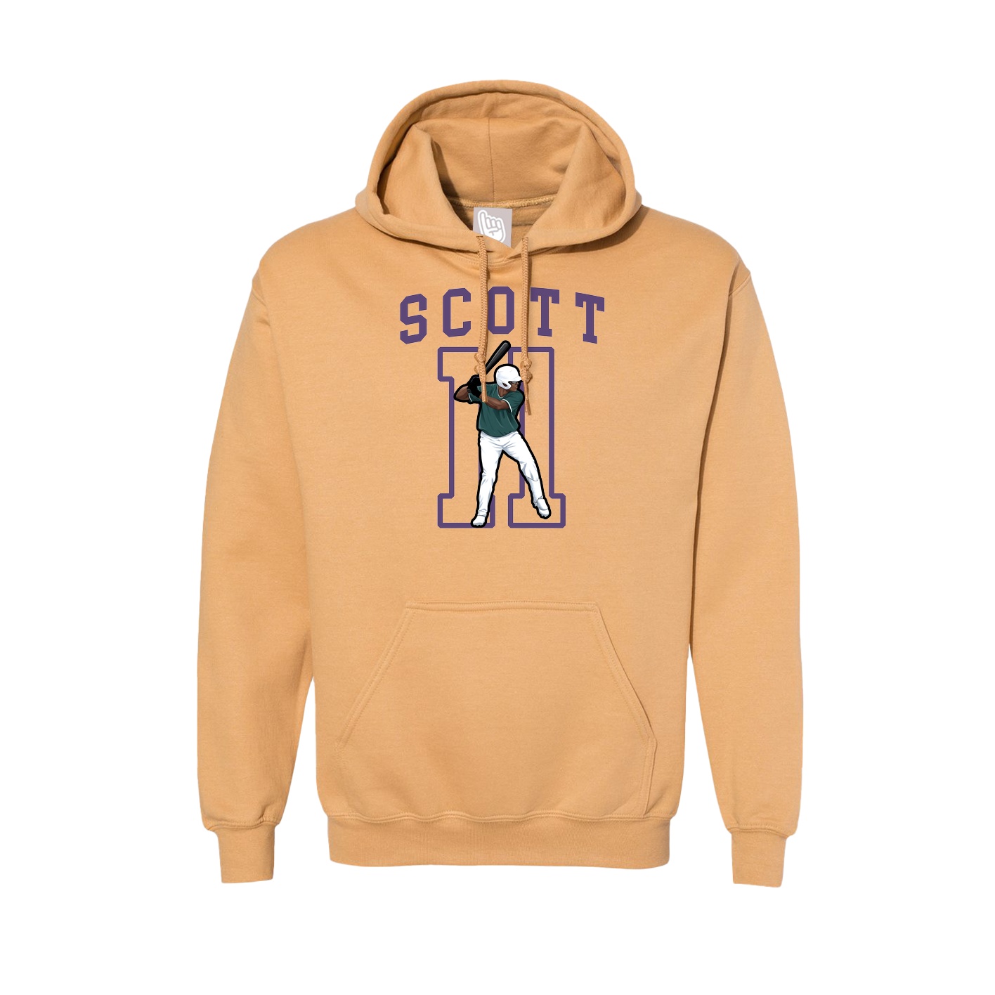 Hoodie — Shirsey in Vegas Gold