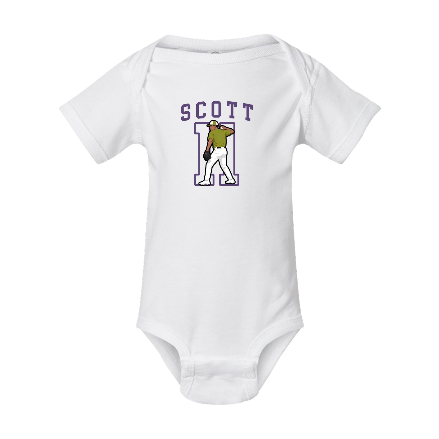 Baby Onesie — Shirsey in White