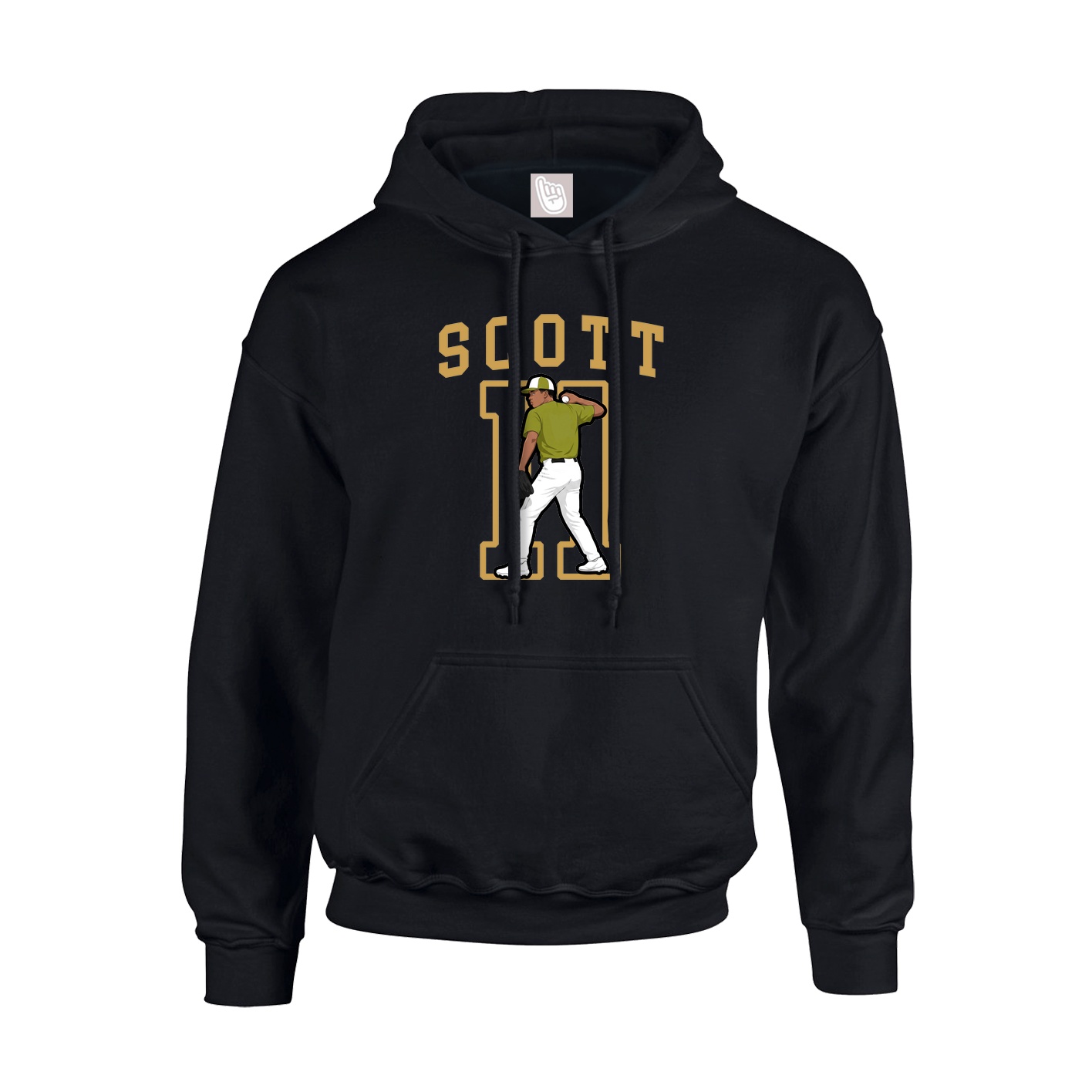 Youth Hoodie — Shirsey in Black