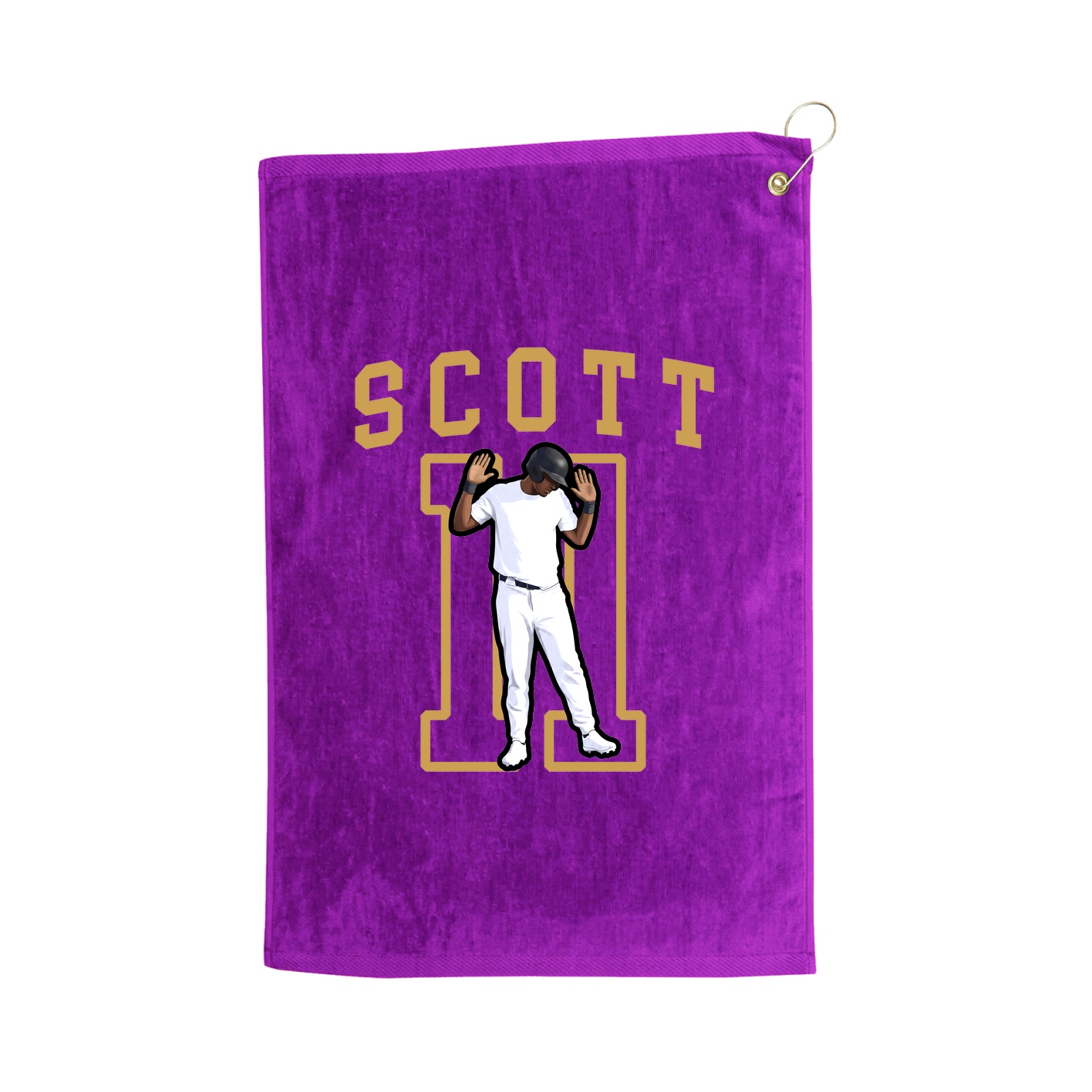 Golf Towel — Shirsey in Purple