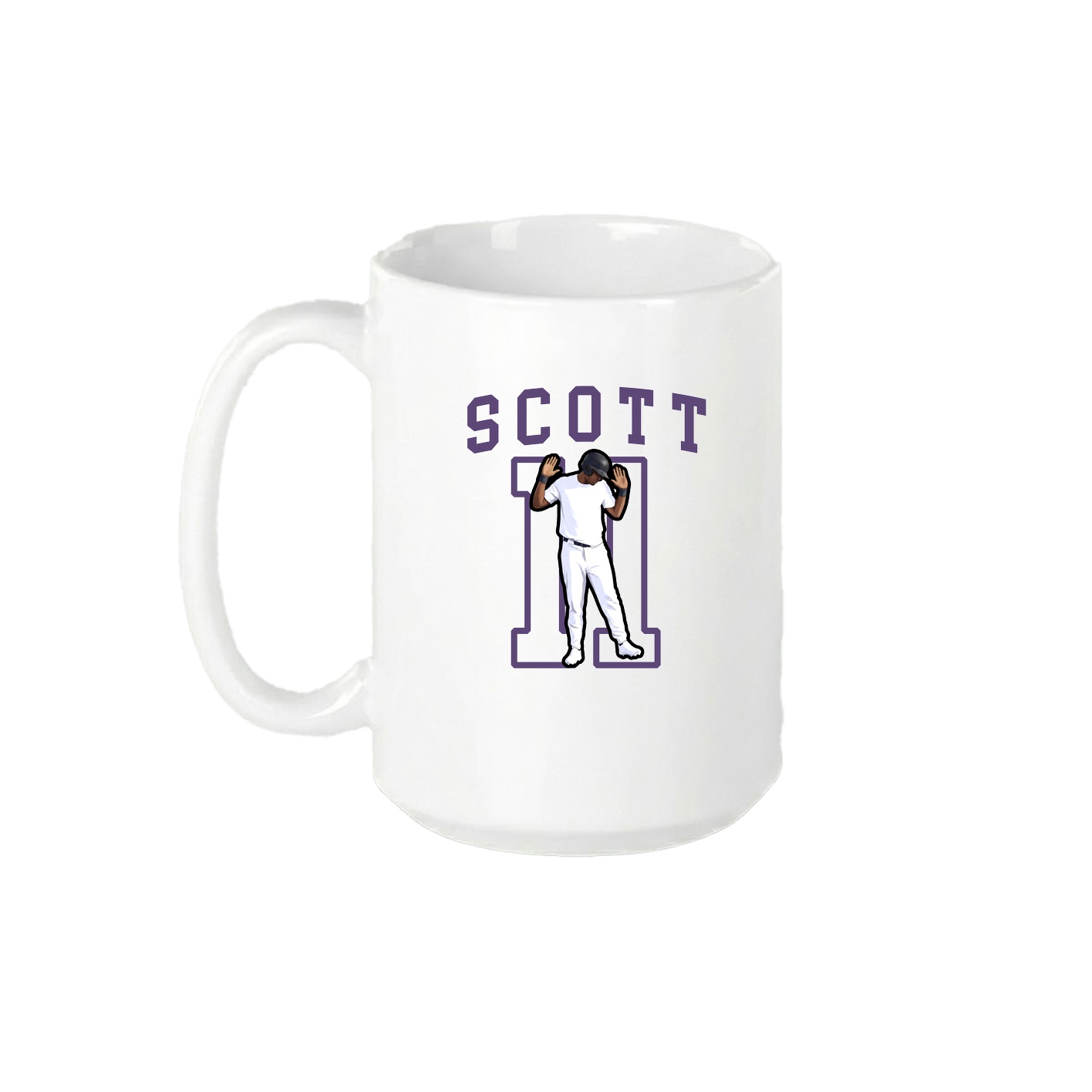 15oz Coffee Mug — Shirsey in White