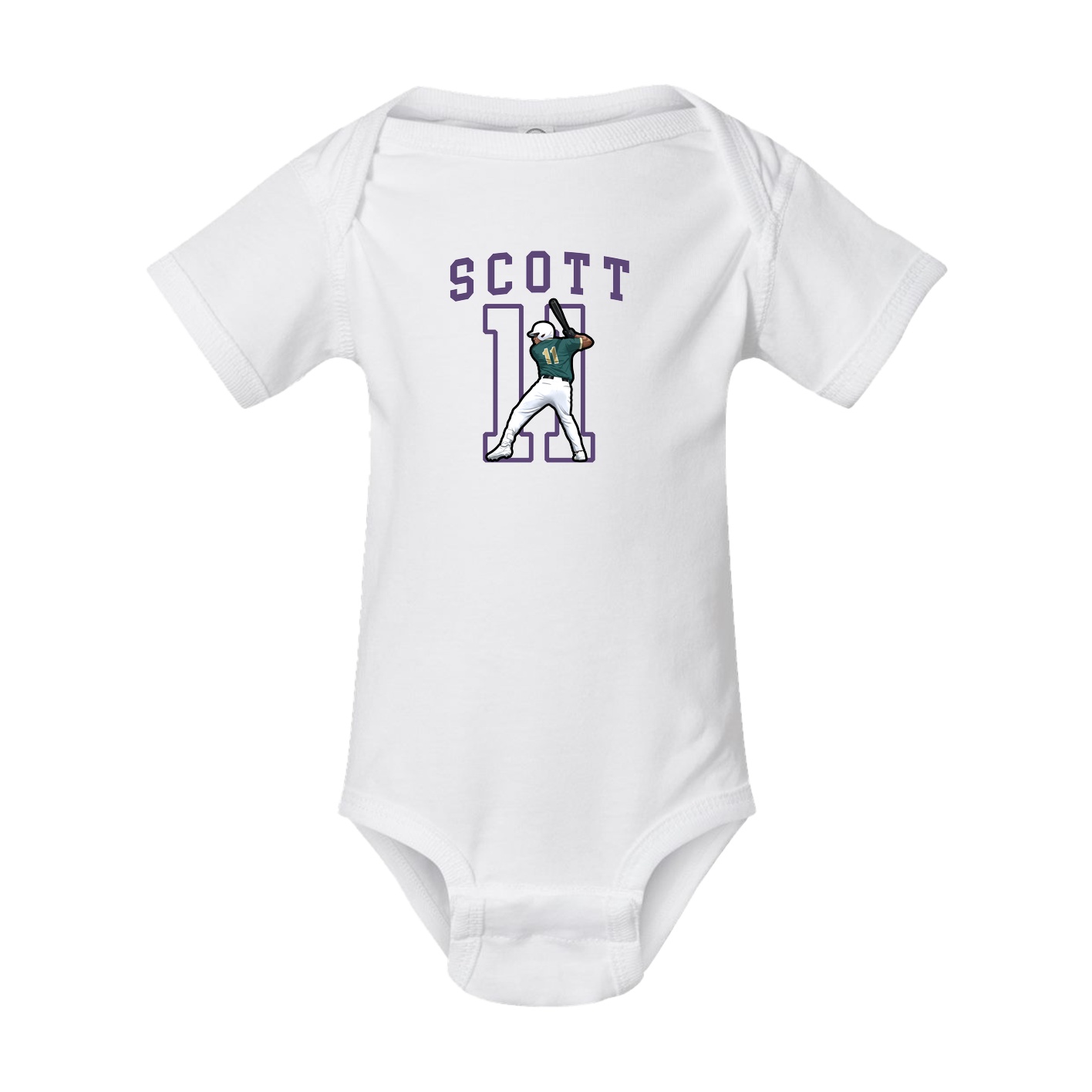 Baby Onesie — Shirsey in White
