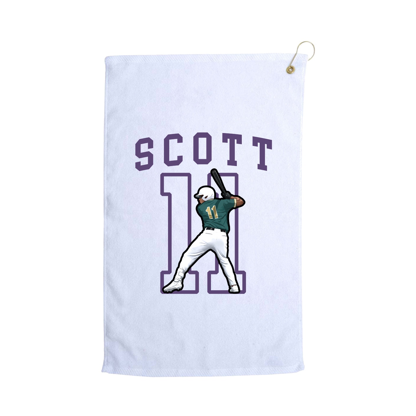 Golf Towel — Shirsey in White