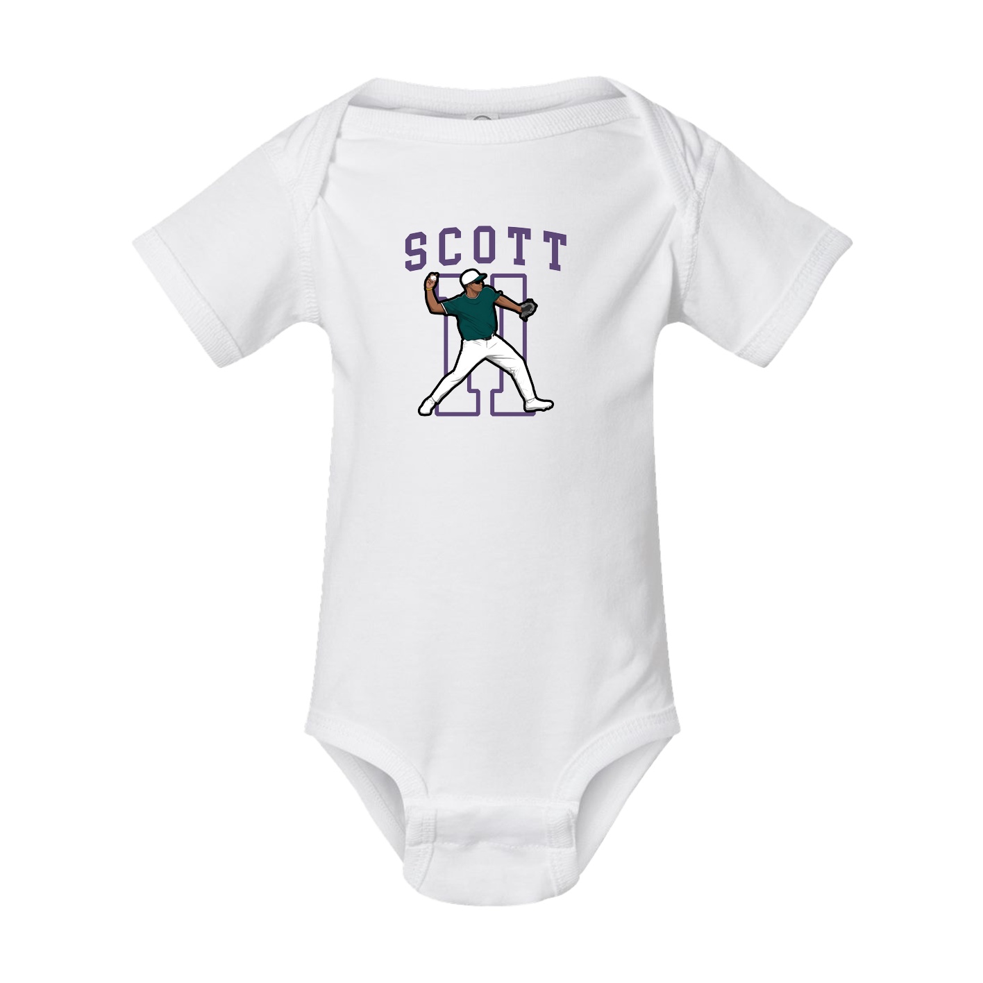 Baby Onesie — Shirsey in White