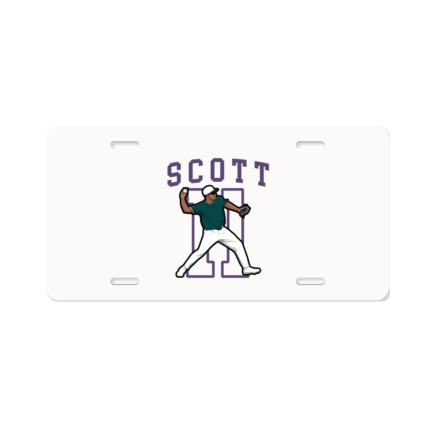 Aluminum License Plate