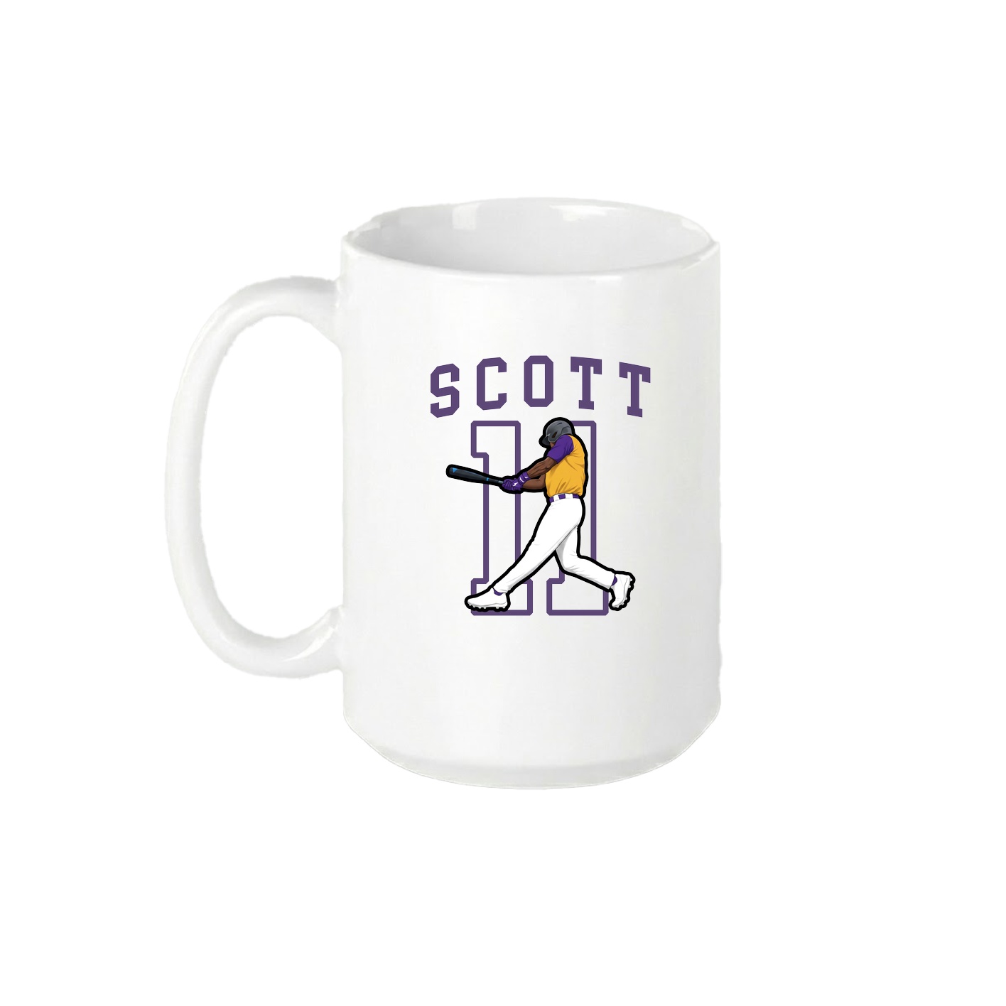 15oz Coffee Mug — Shirsey in White