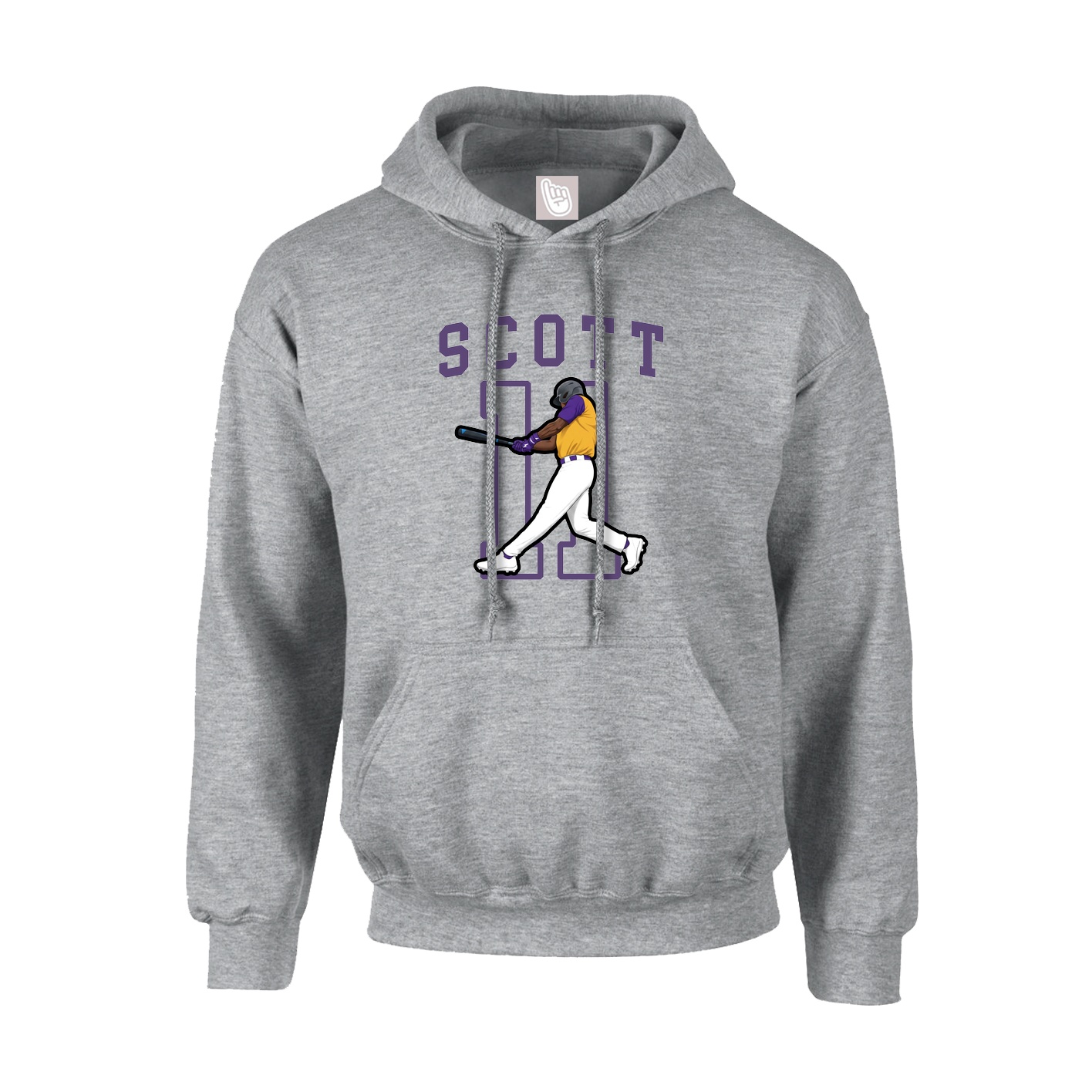 Hoodie — Shirsey in Grey