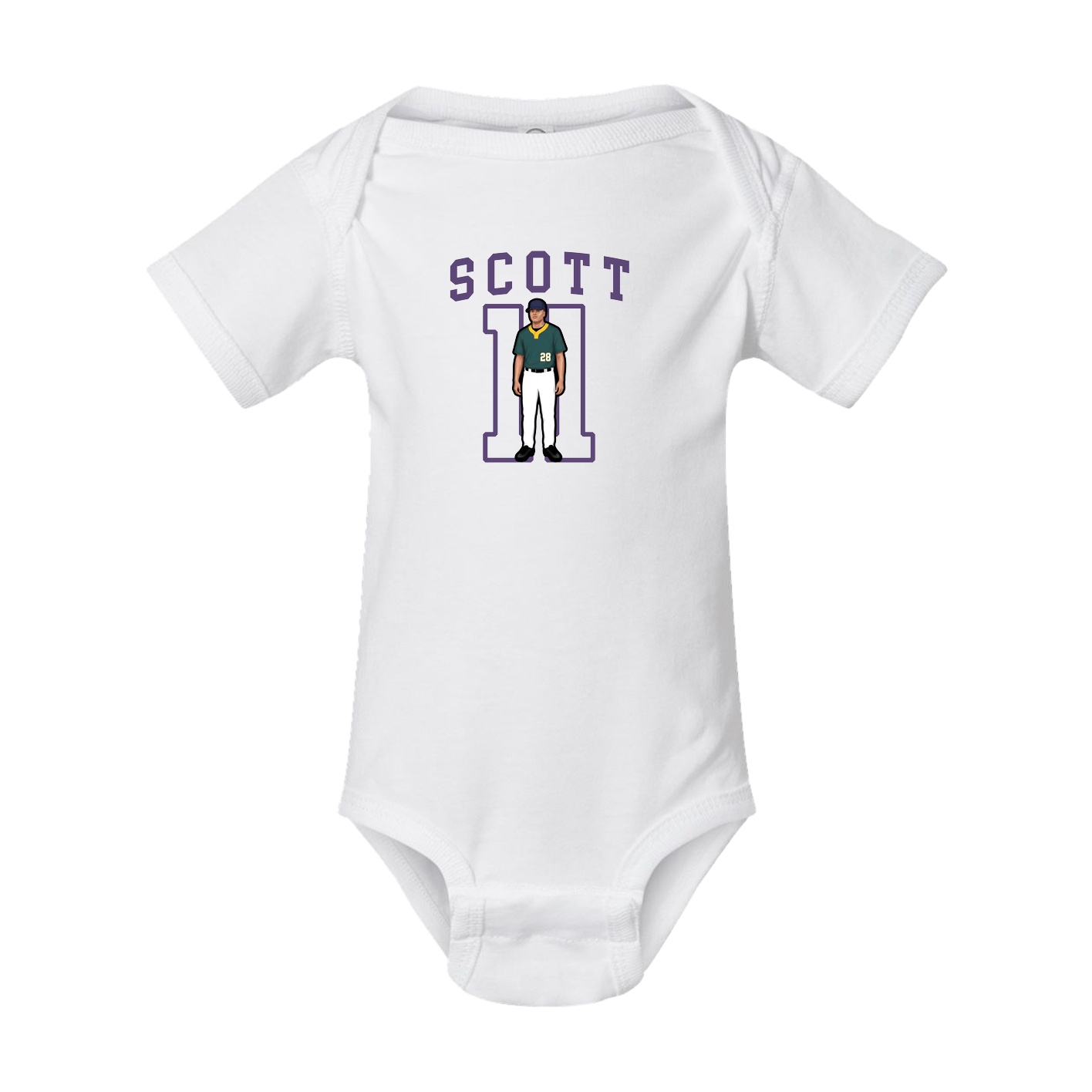Baby Onesie — Shirsey in White