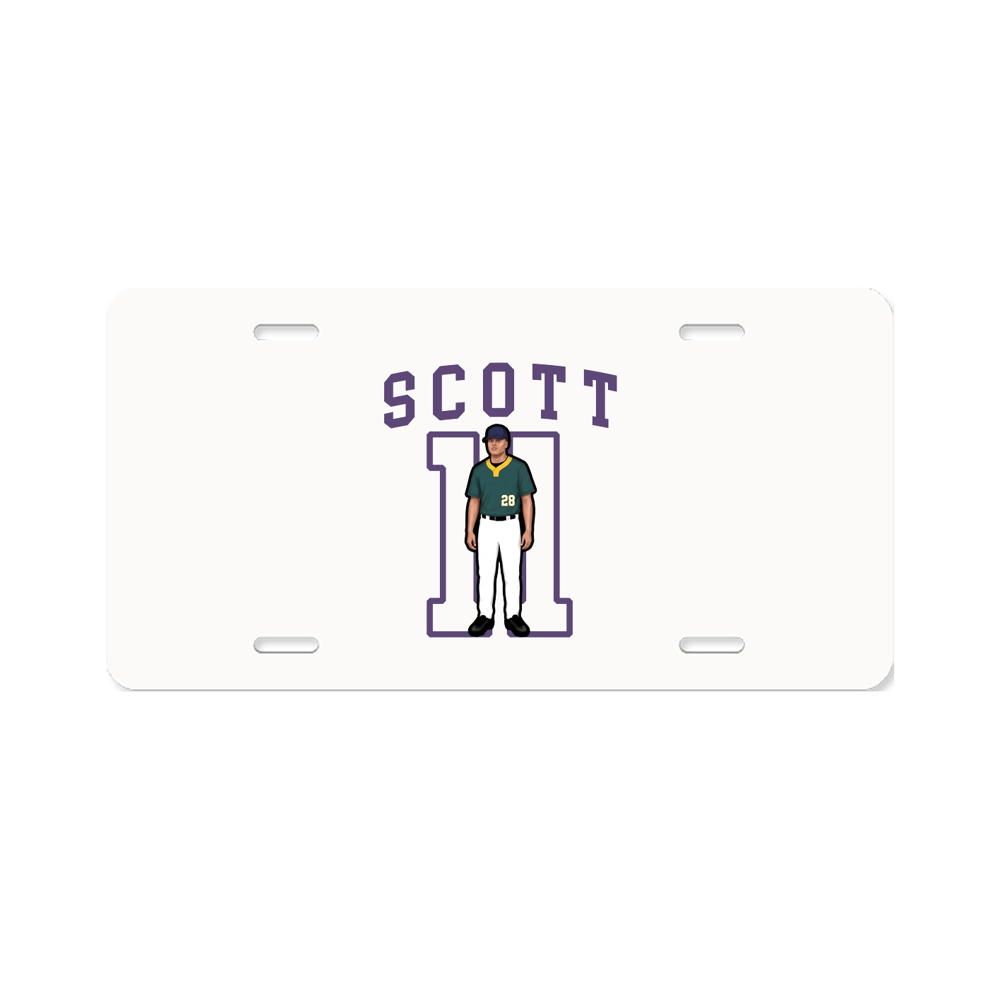 License Plate — Shirsey in Classic