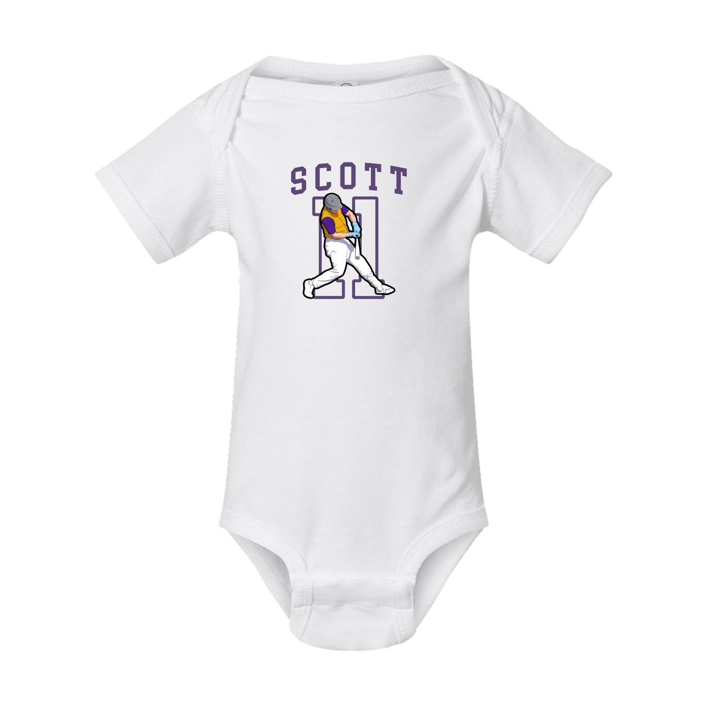 Baby Onesie — Shirsey in White