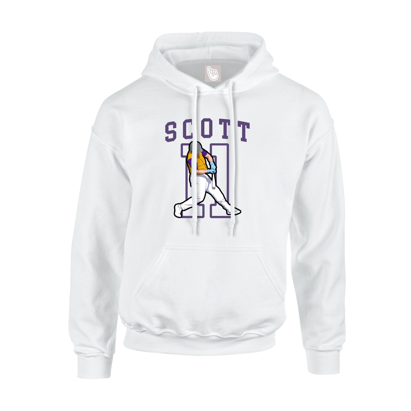Youth Hoodie — Shirsey in White