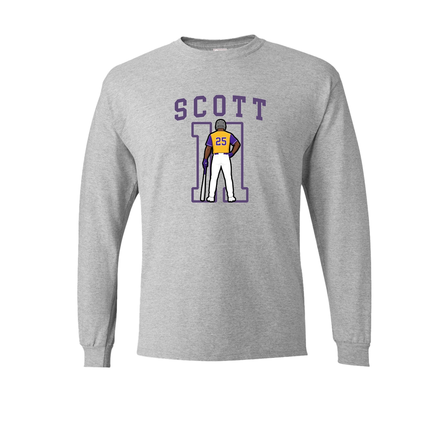 Long Sleeve Tee — Shirsey in Grey