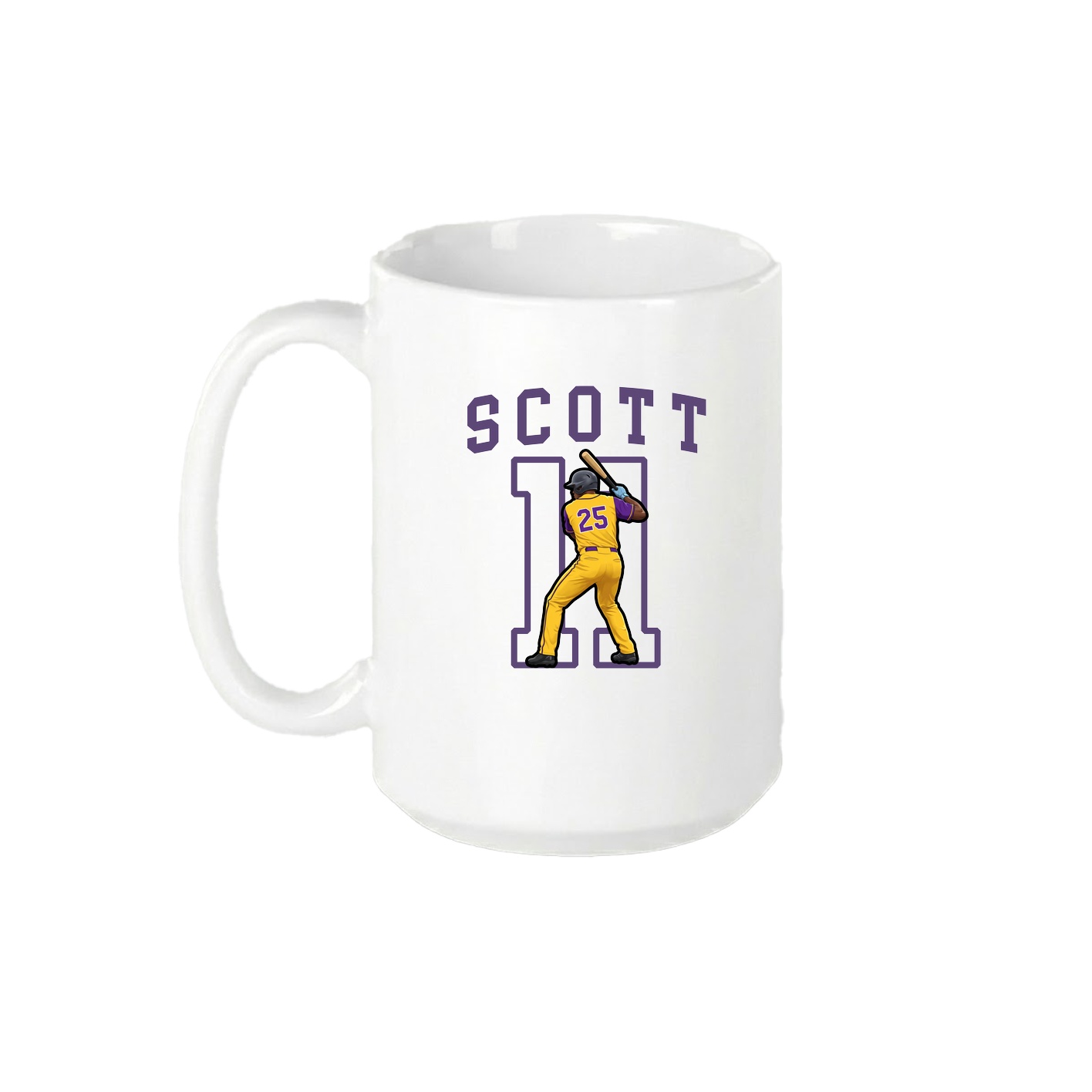 15oz Coffee Mug — Shirsey in White