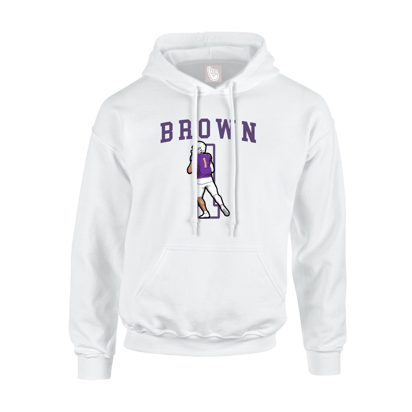 Hoodie — Shirsey in White