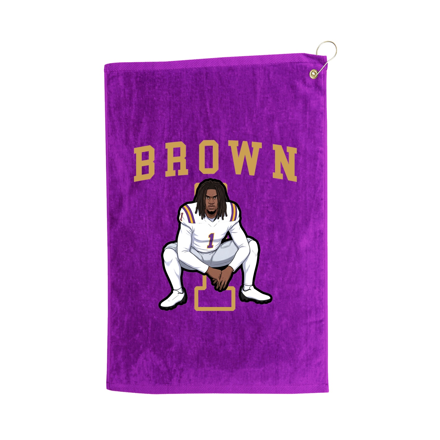 Golf Towel — Shirsey in Purple