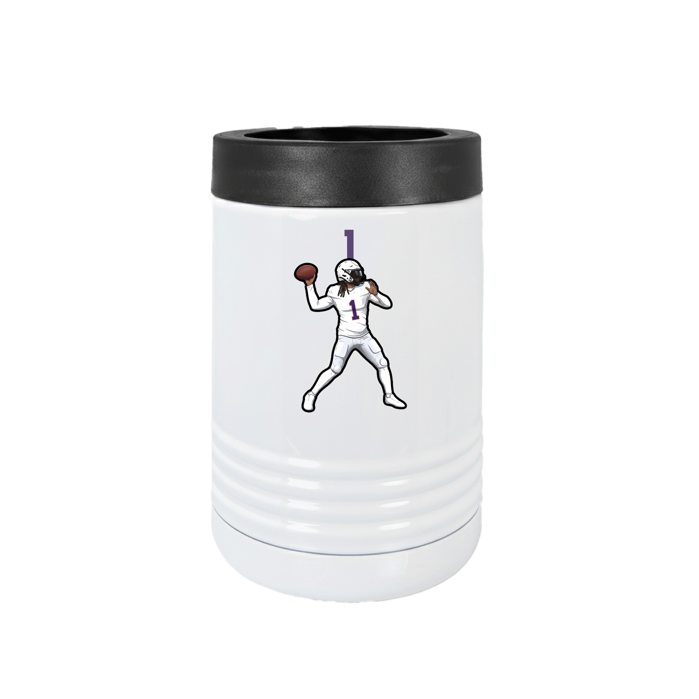 Beverage Holder — Number Top in White