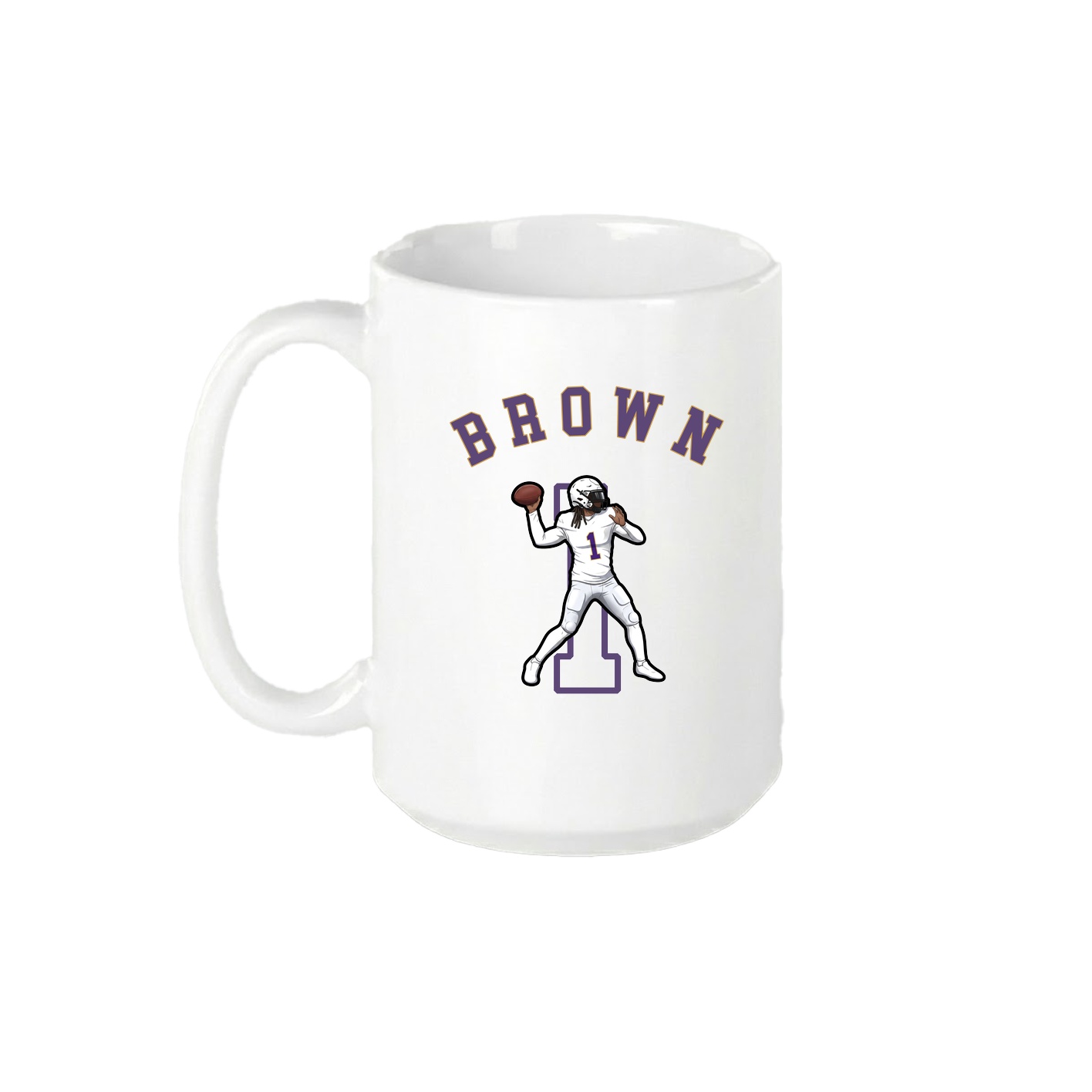 15oz Coffee Mug — Shirsey Arch in White