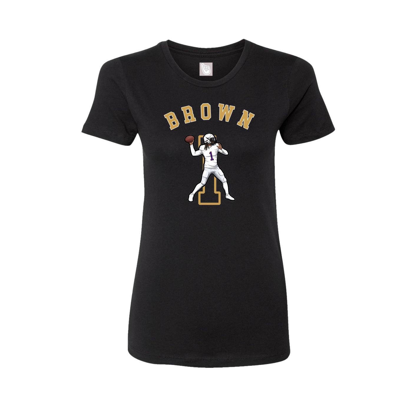 Womens Tee — Shirsey Arch in Black