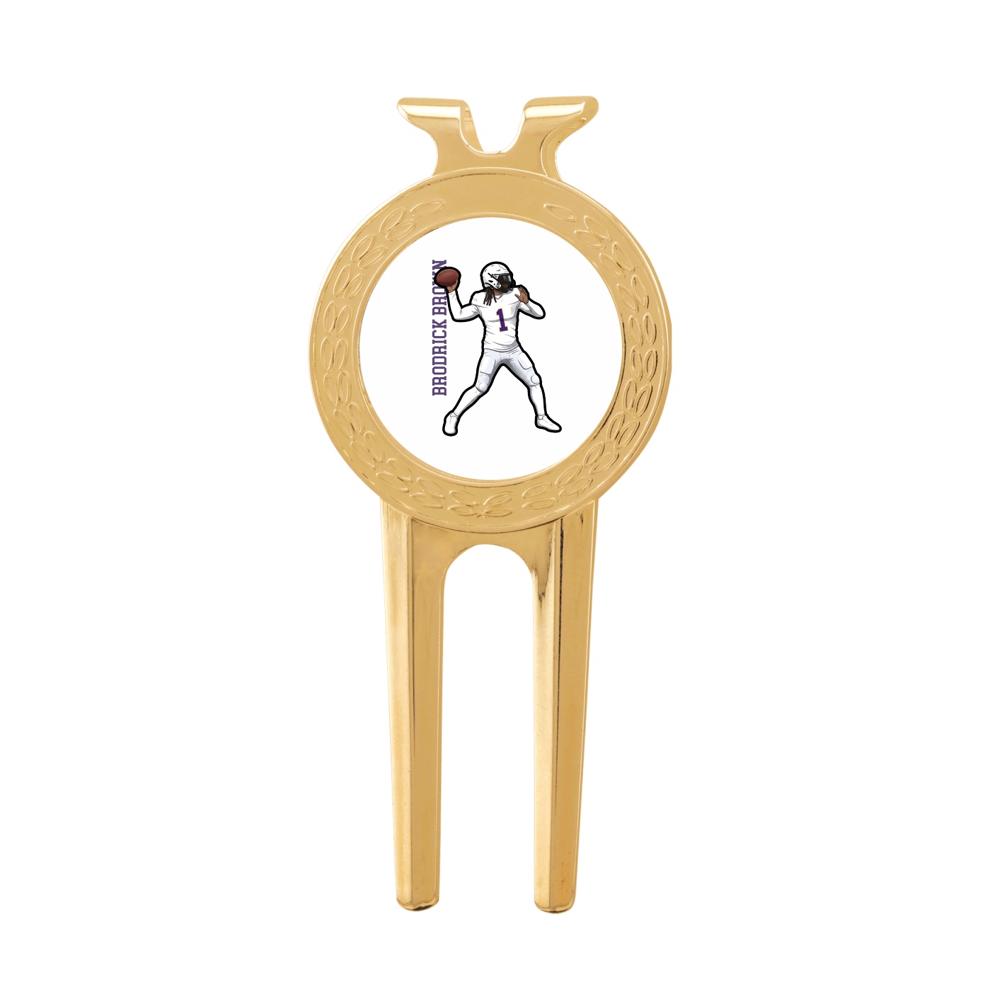 Divot Tool with Ball Marker — Name Vertical in Classic