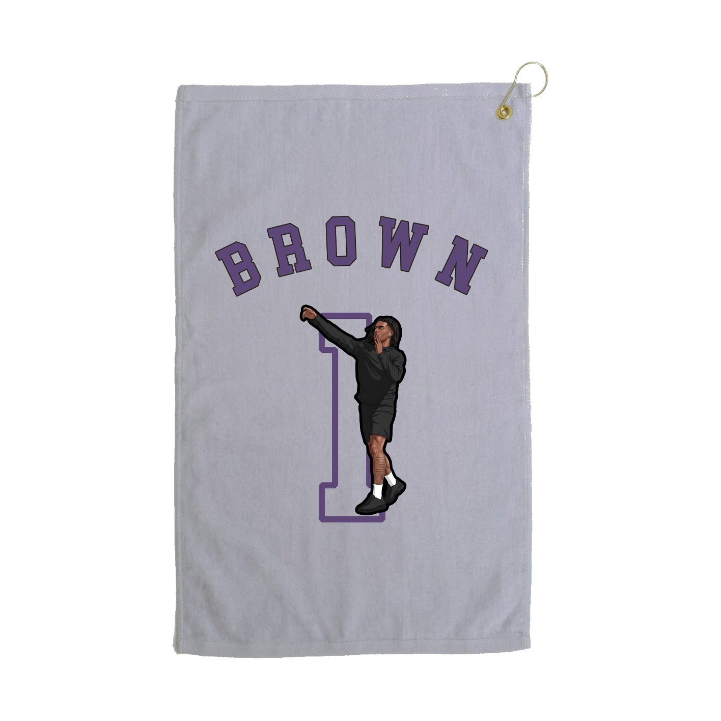 Golf Towel — Shirsey Arch in Grey