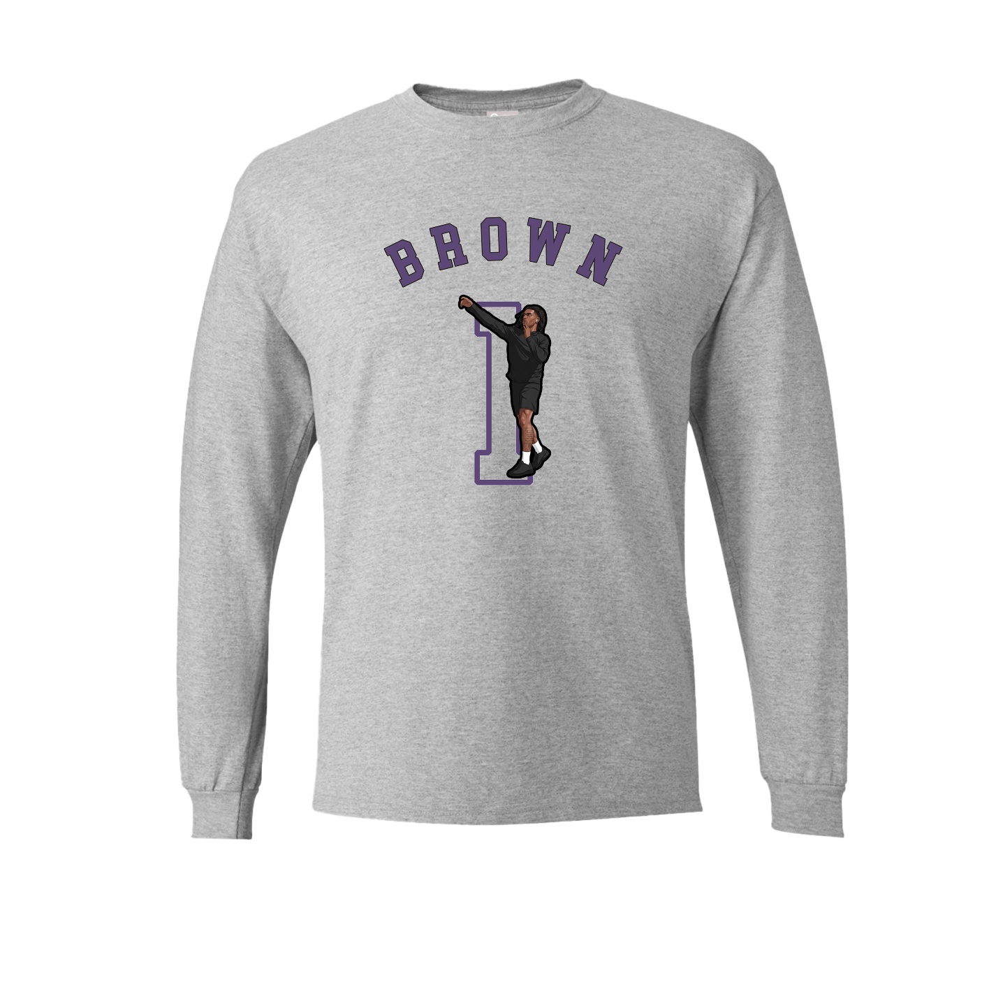 Long Sleeve Tee — Shirsey Arch in Grey