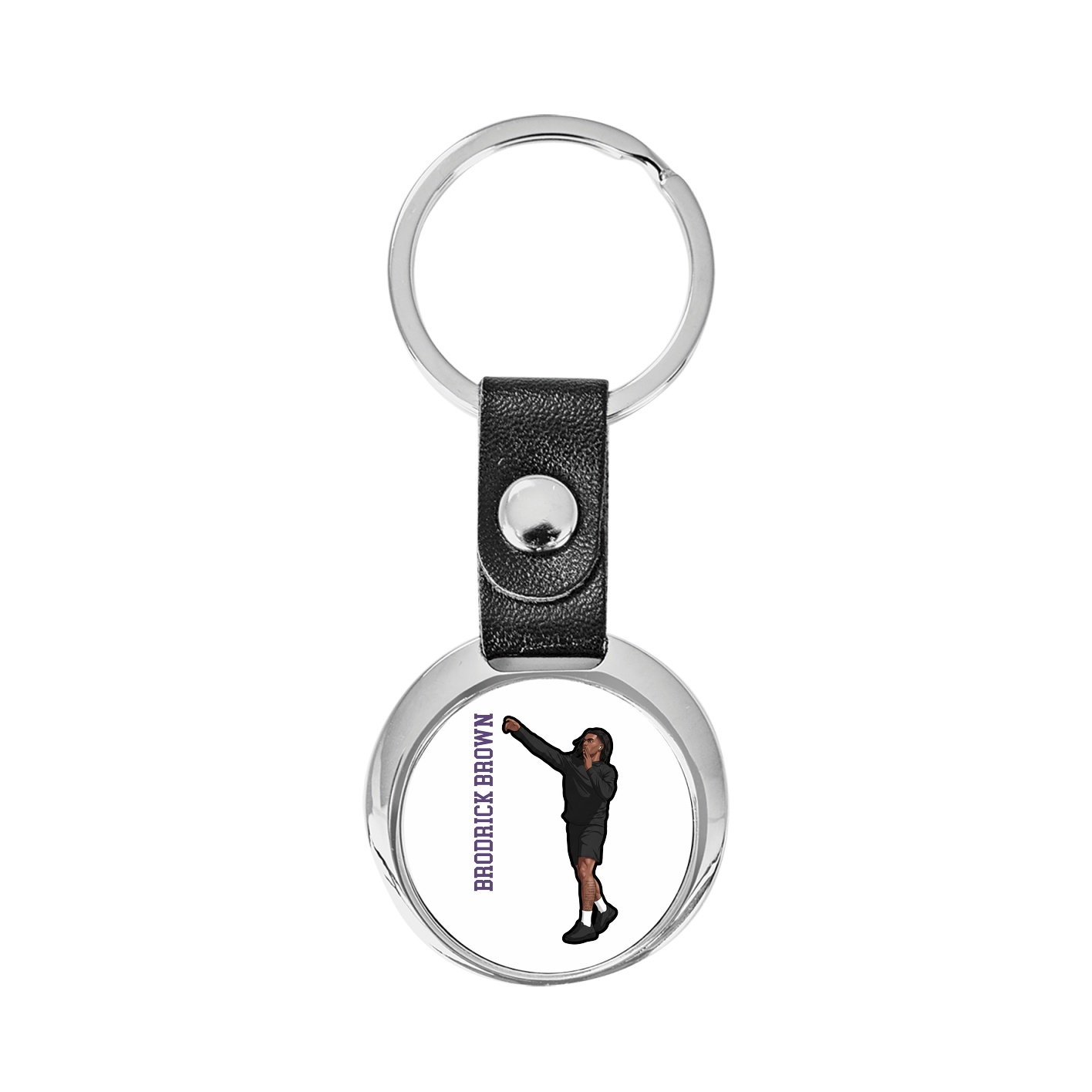 Key Chain — Name Vertical in Classic