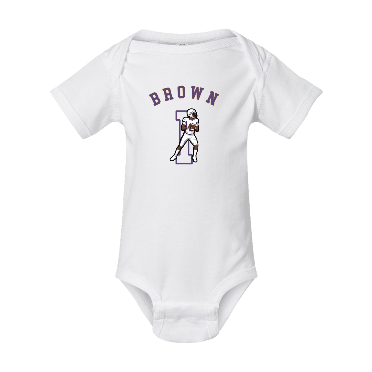 Baby Onesie — Shirsey Arch in White