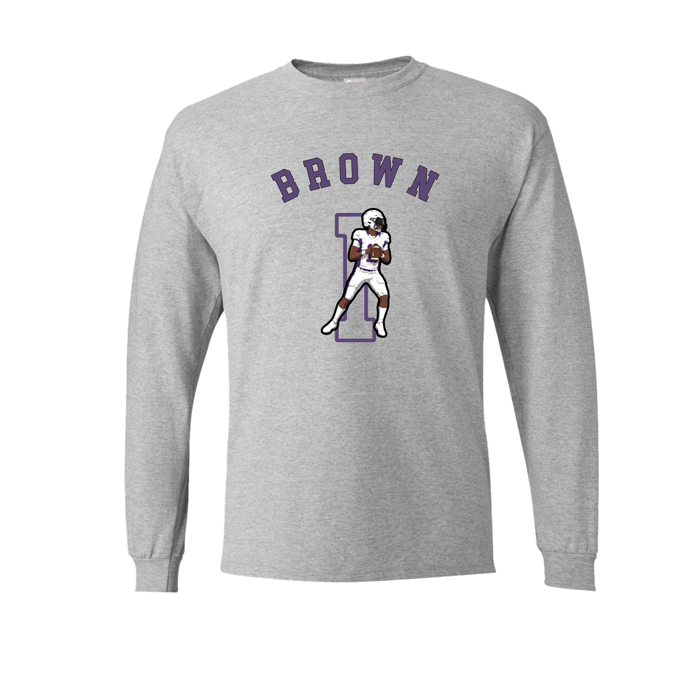 Long Sleeve Tee — Shirsey Arch in Grey
