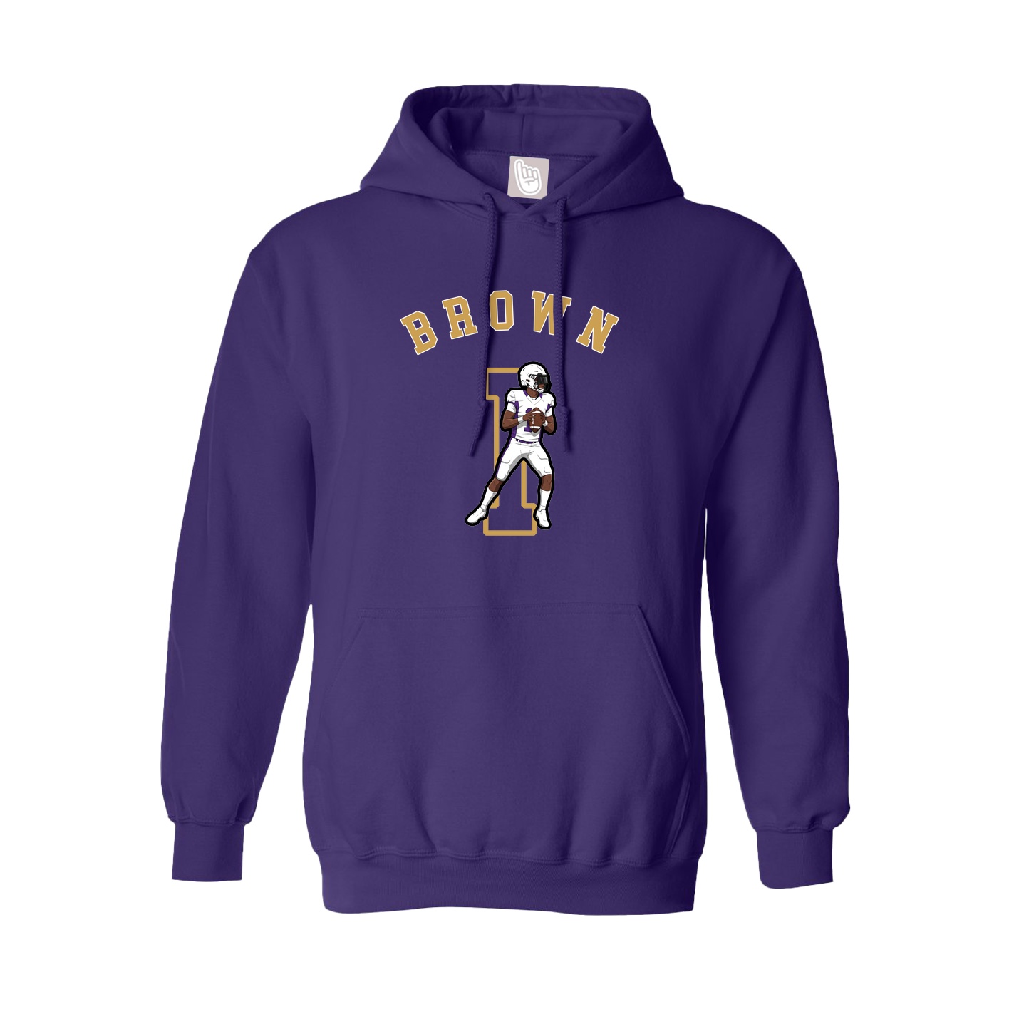 Hoodie — Shirsey Arch in Purple