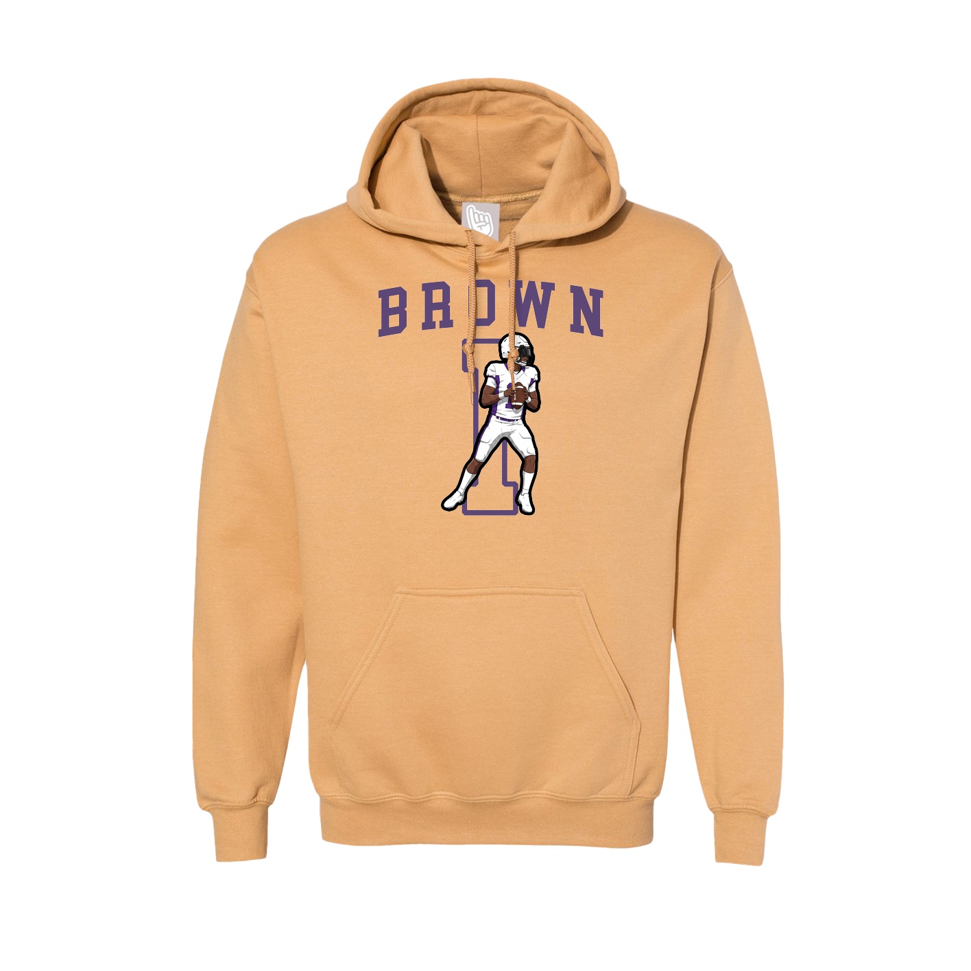 Hoodie — Shirsey in Vegas Gold