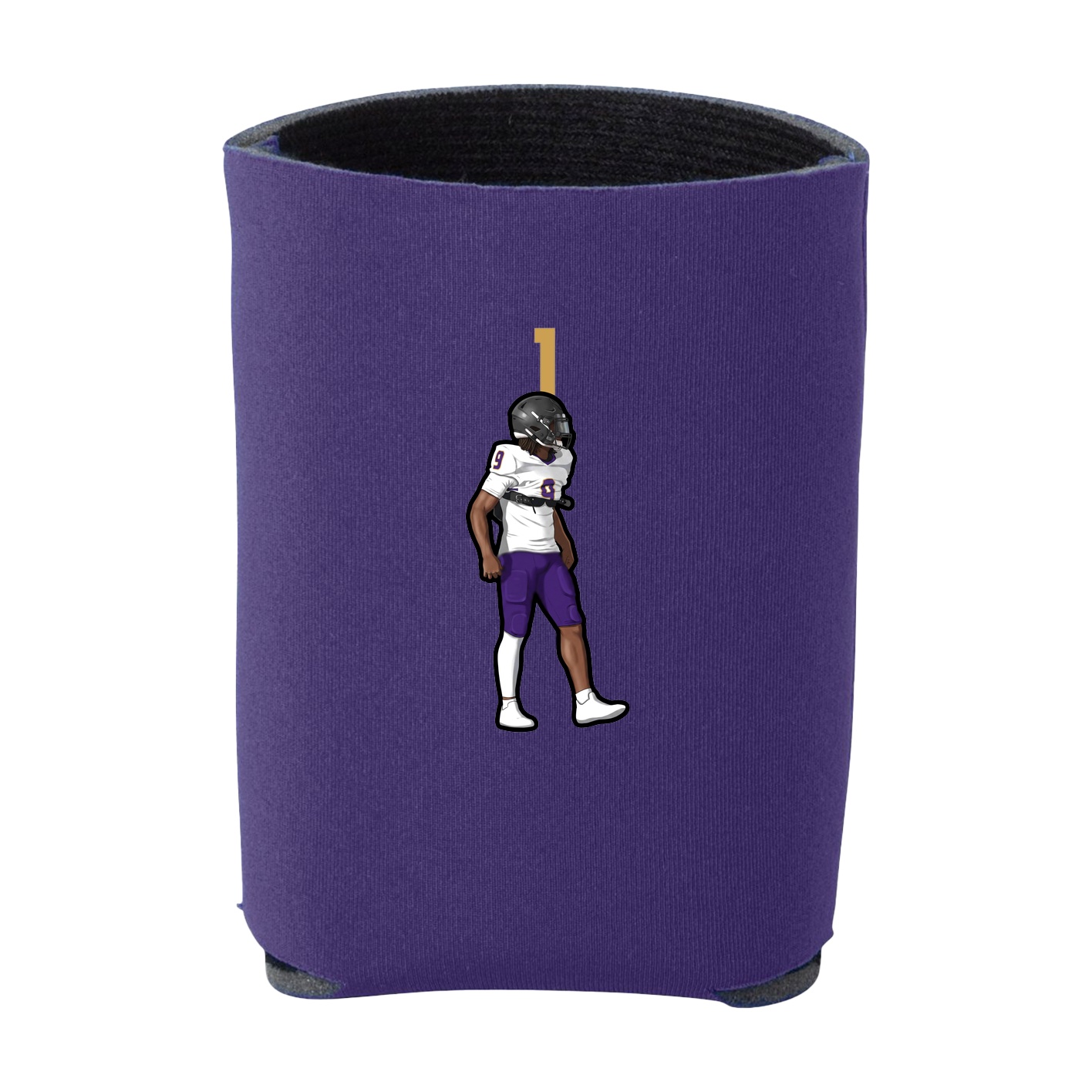 Can Holder — Number Top in Purple