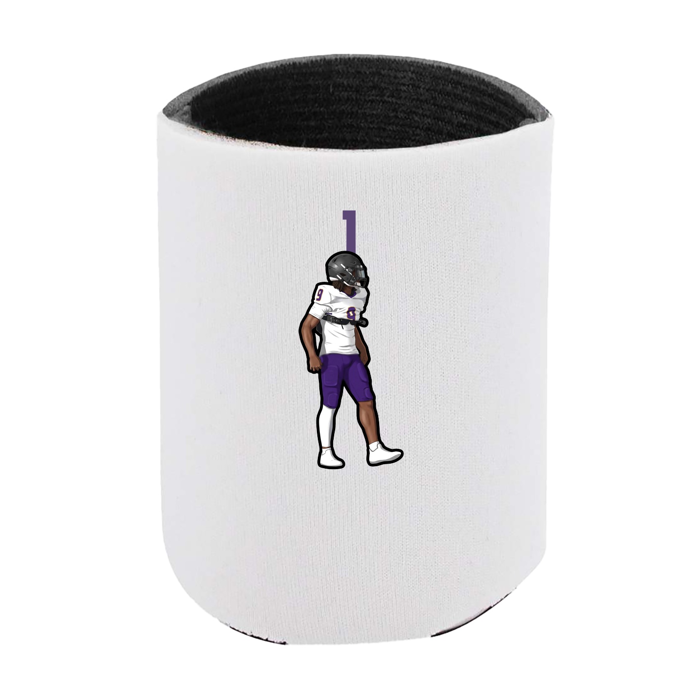 Can Holder — Number Top in White