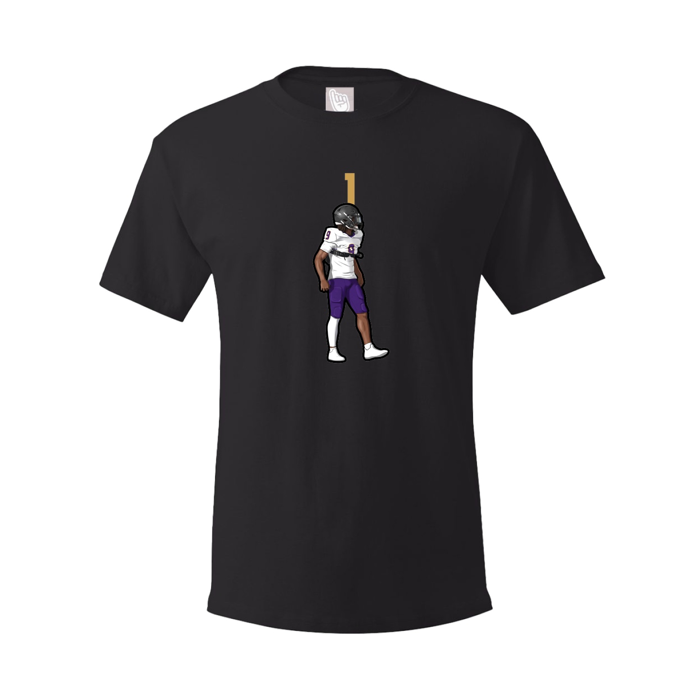 Tee — Number Top in Black