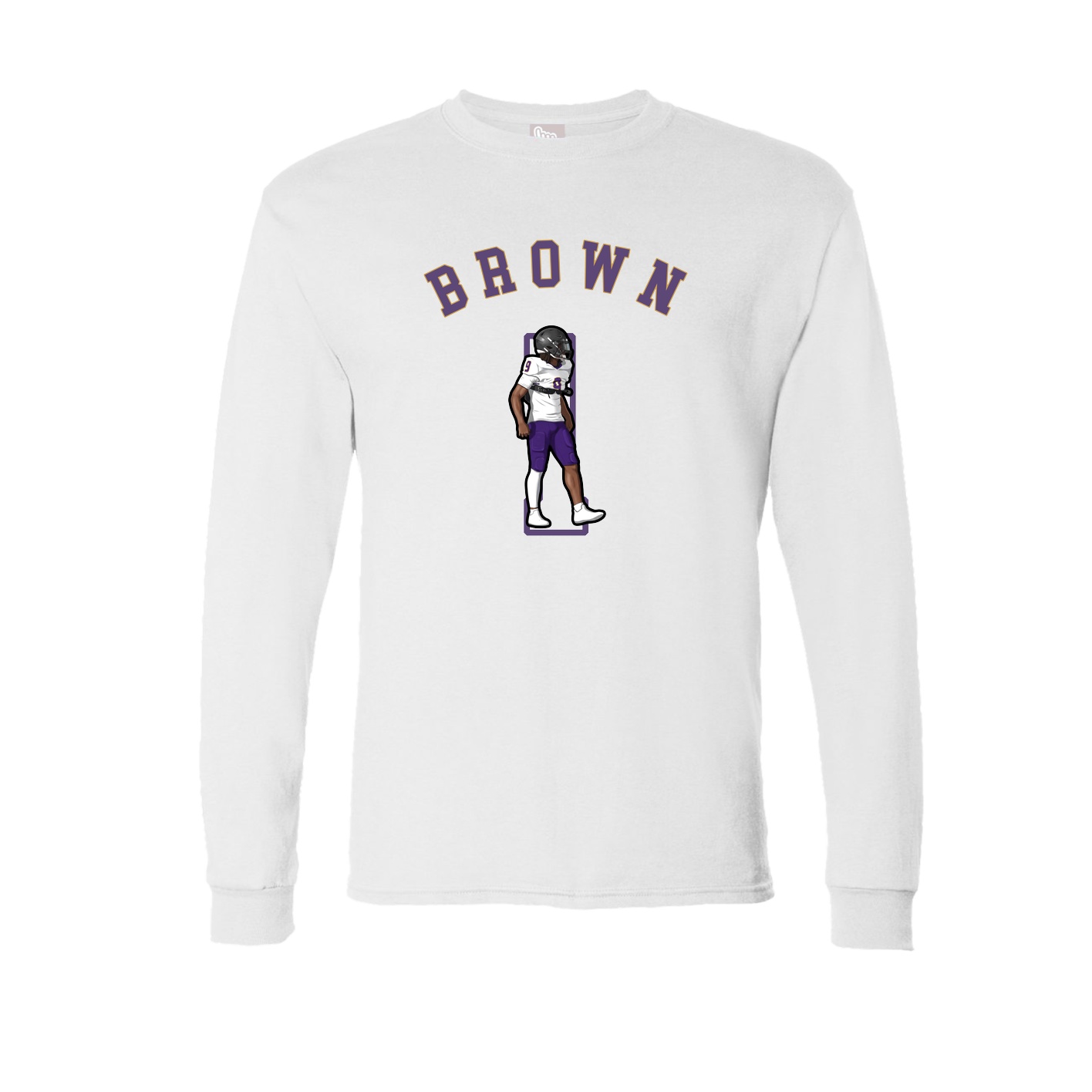 Long Sleeve Tee — Shirsey Arch in White