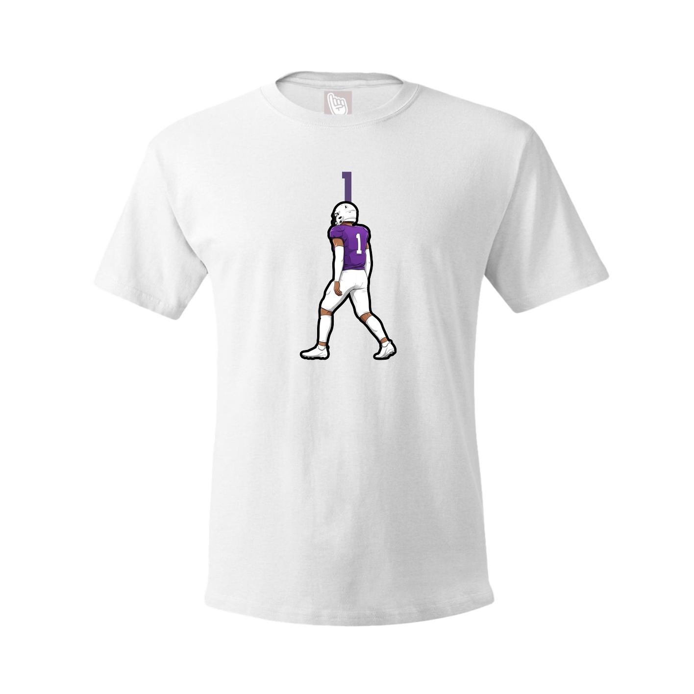Tee — Number Top in White