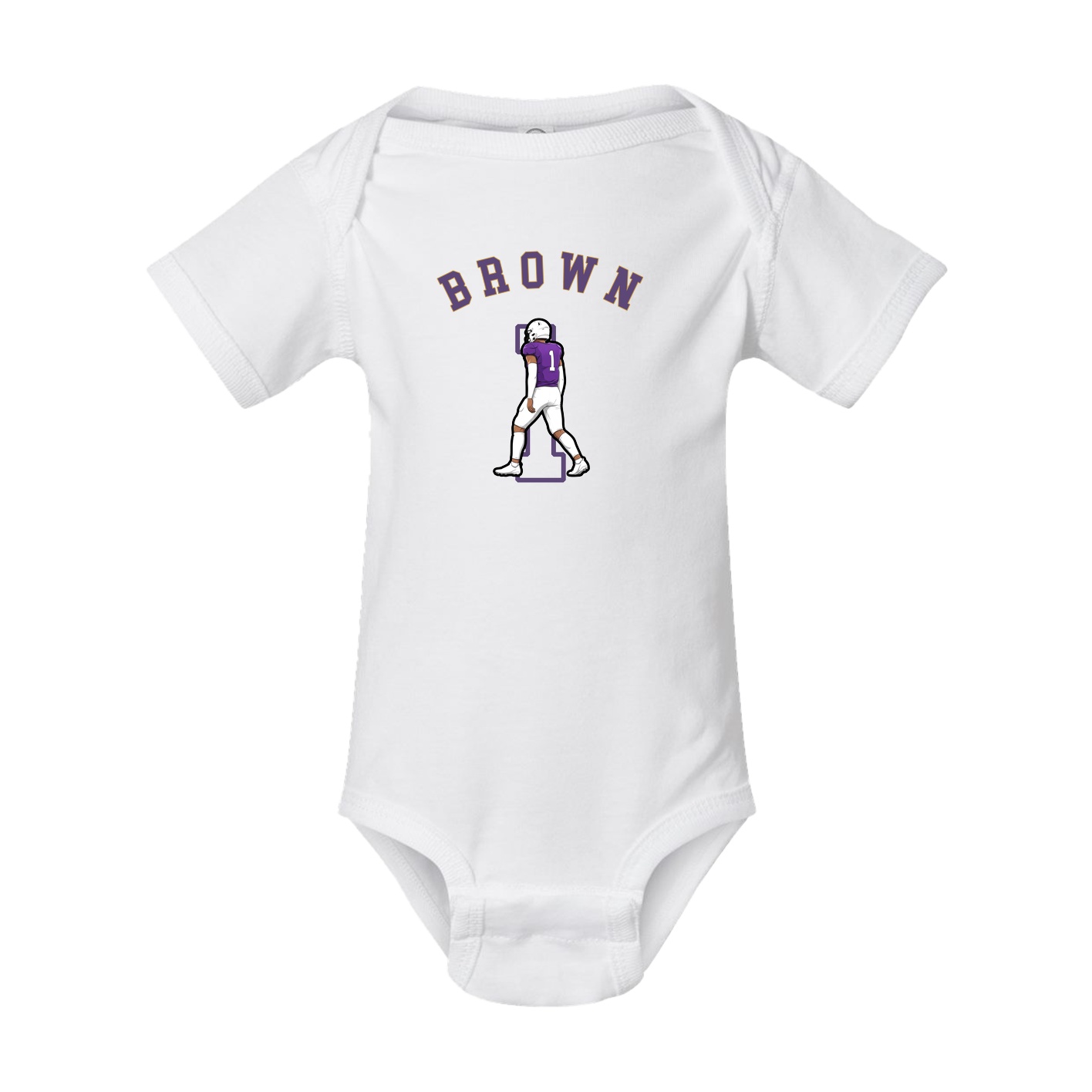 Baby Onesie — Shirsey Arch in White